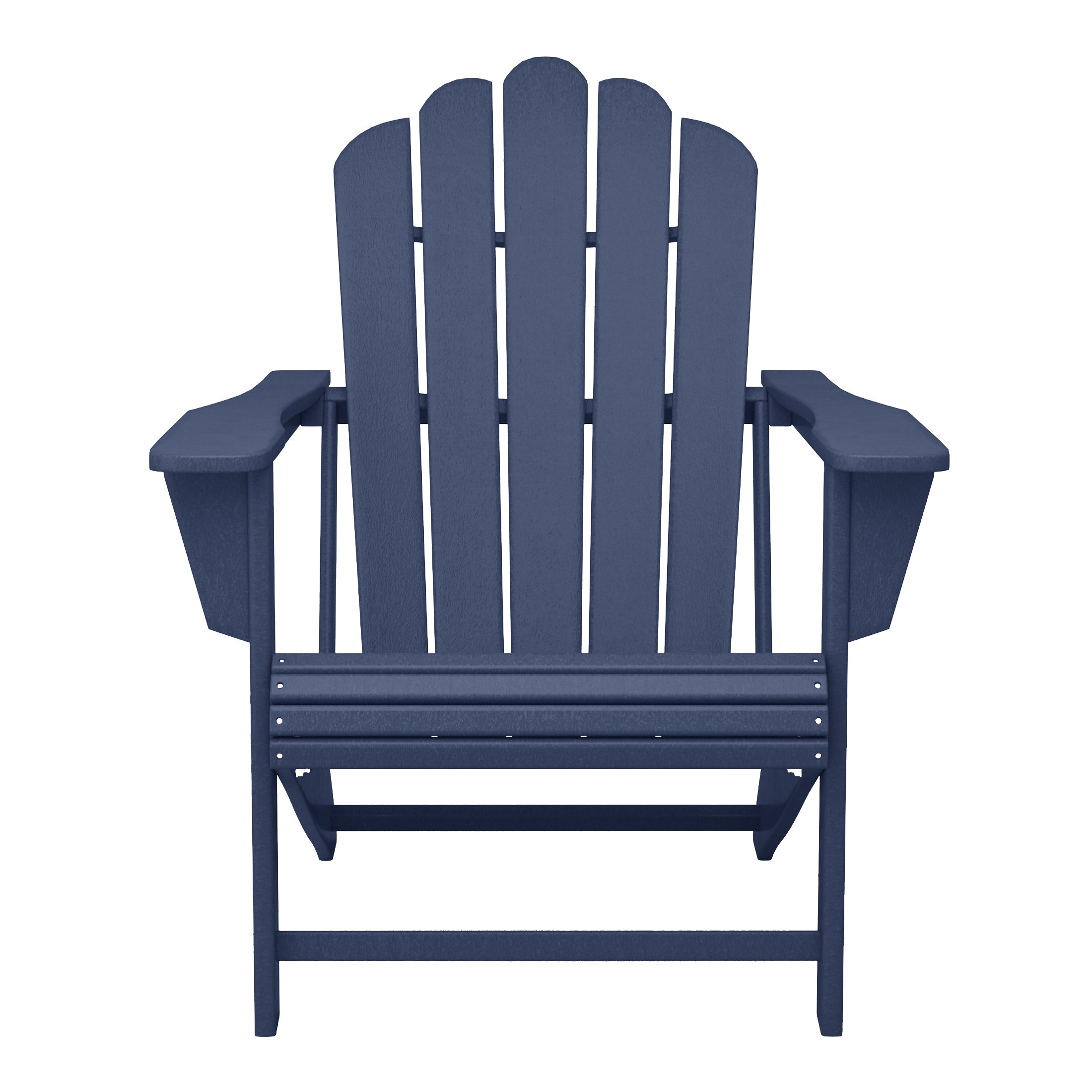 Lakeview 4-Piece Adirondack Chairs with Cup Holders and Table Set