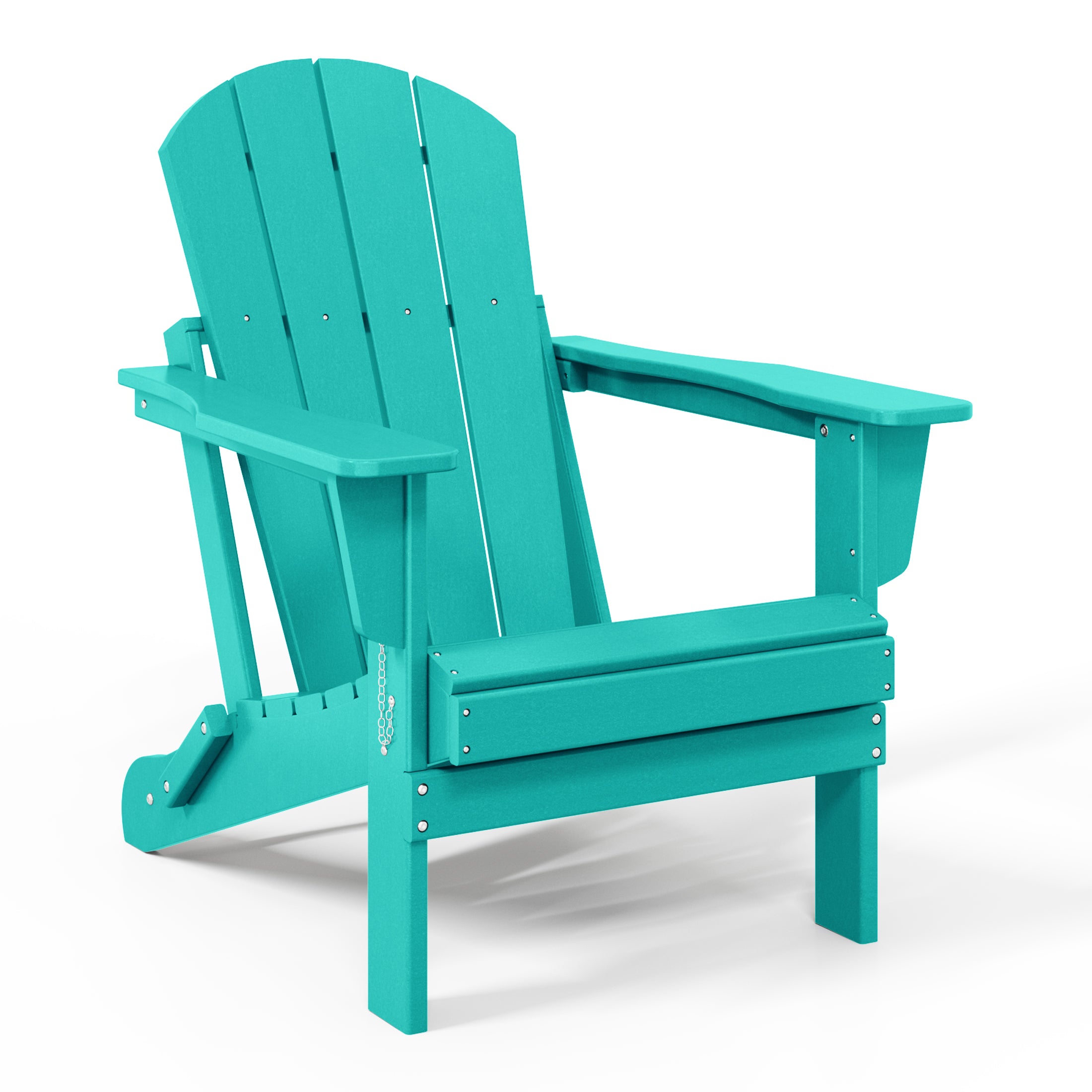 Paradise Westintrends 4-Piece set outdoor folding Poly Adirondack chair