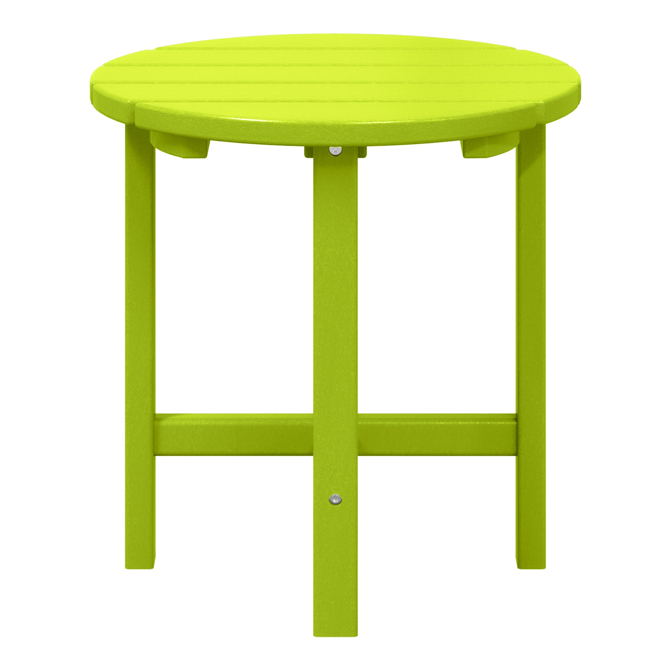 Portside Patio Adirondack Round Outdoor Side Table