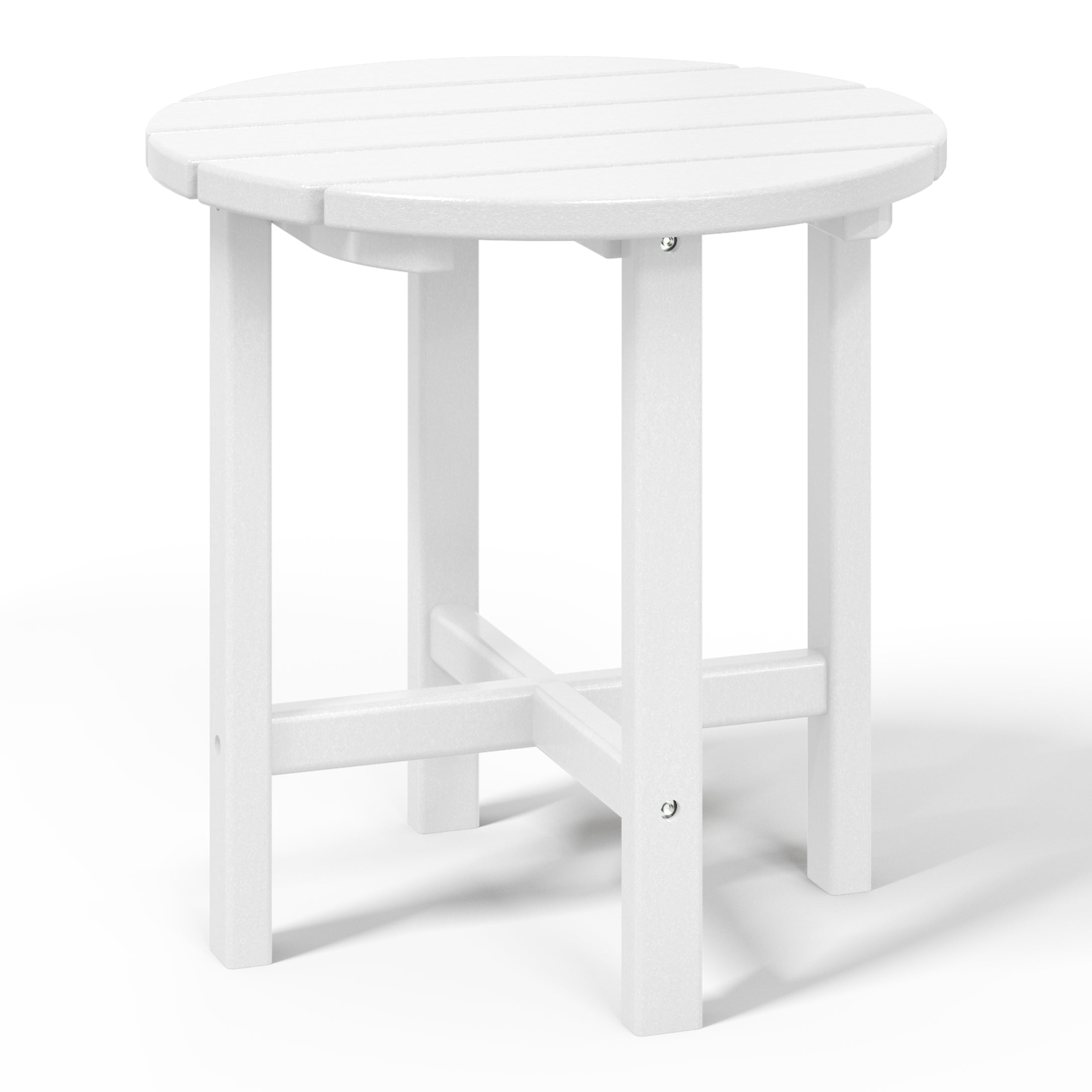 Portside Patio Adirondack Round Outdoor Side Table