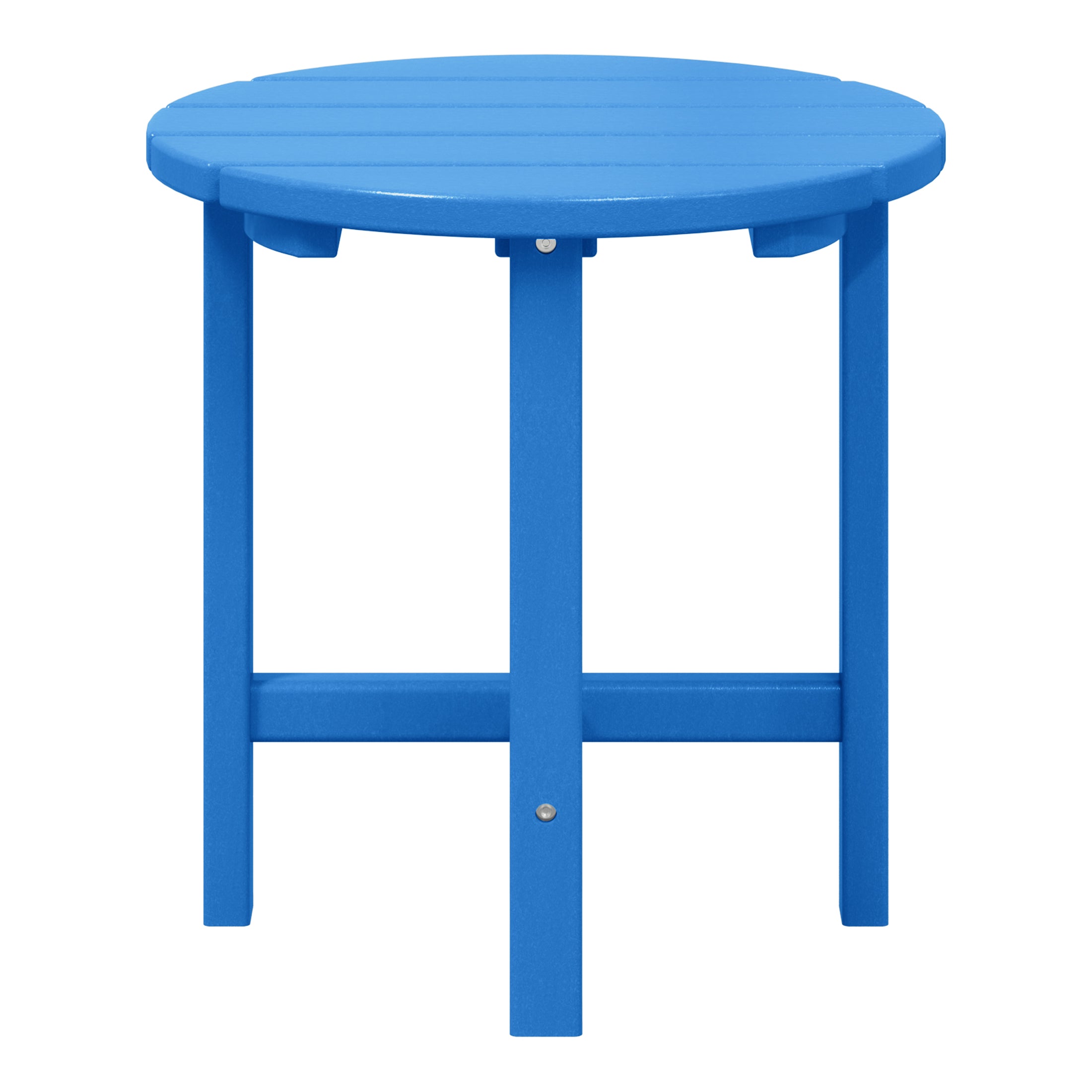 Portside Patio Adirondack Round Outdoor Side Table