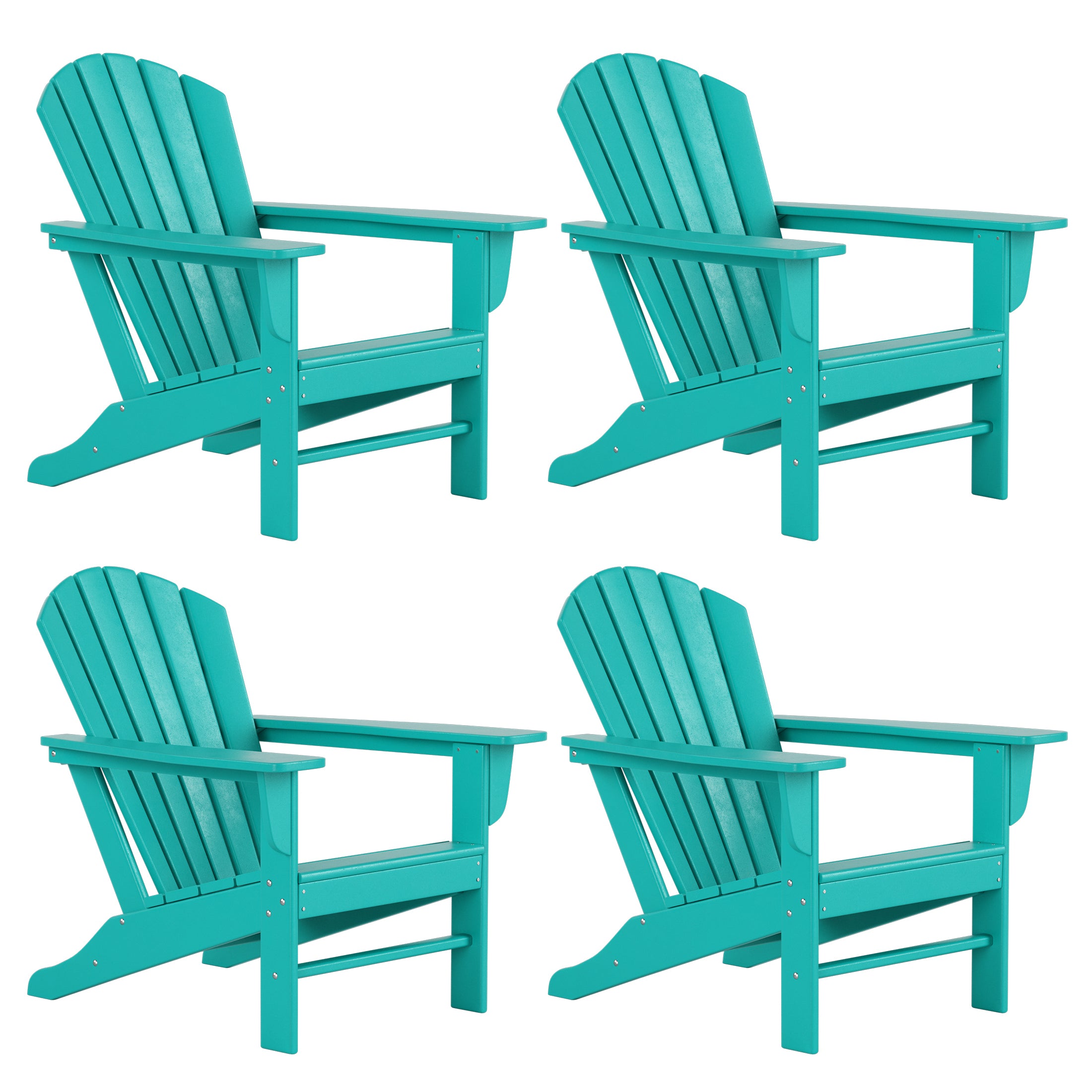 Portside Outdoor Adirondack Chair (Set of 4)