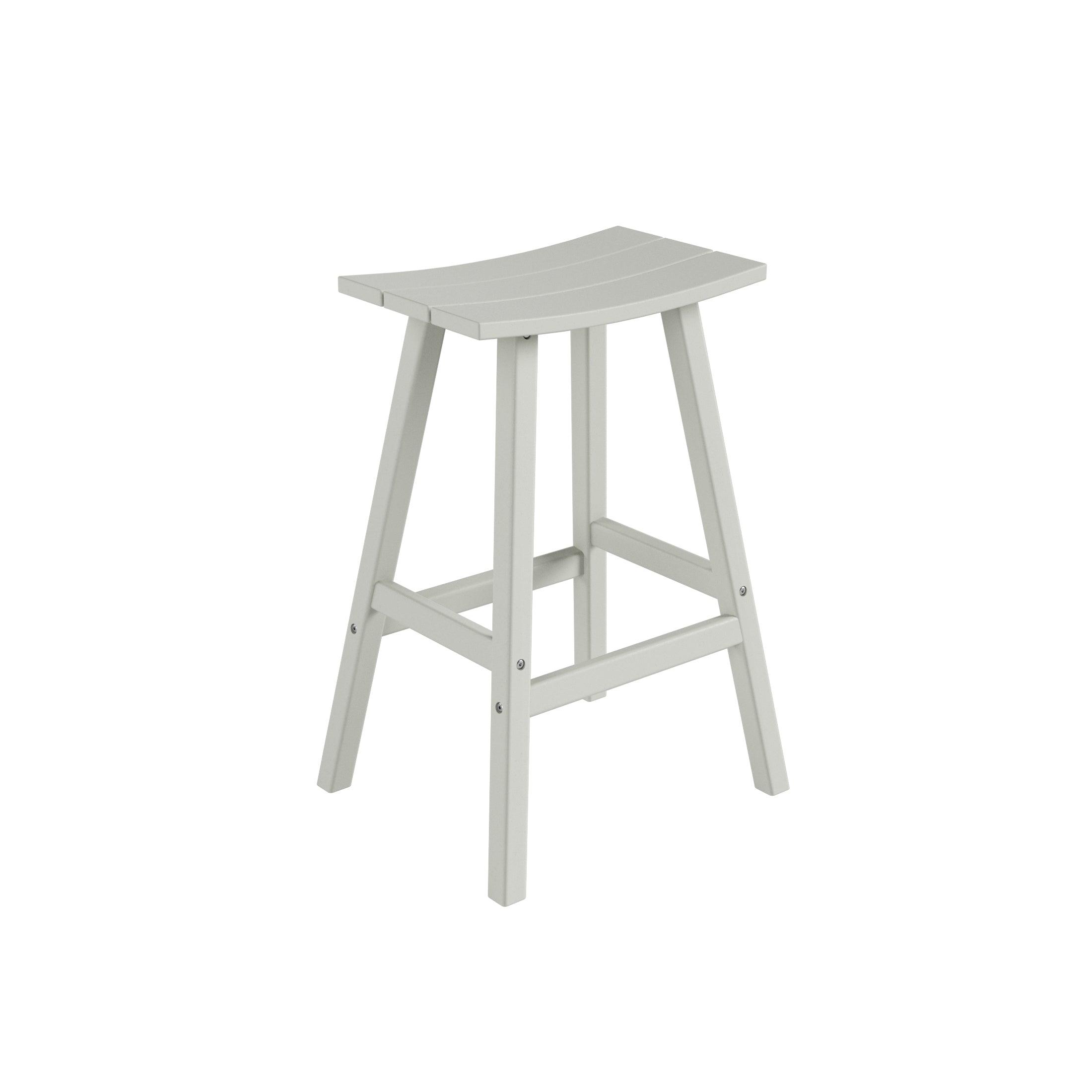 Paradise 29" Poly Outdoor Patio Bar Stool (Set of 2) - Costaelm