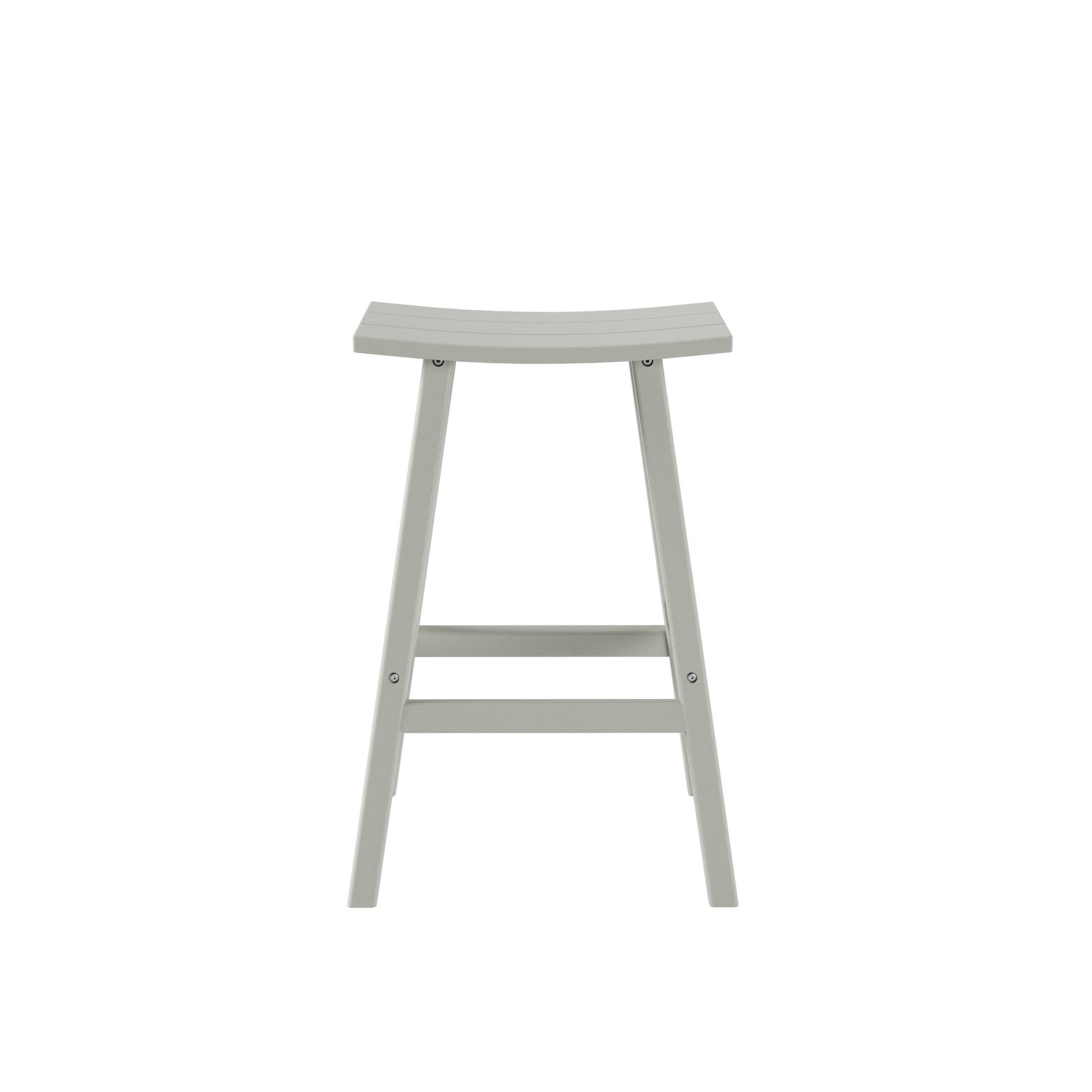 Paradise 29" Poly Outdoor Patio Bar Stool (Set of 2) - Costaelm