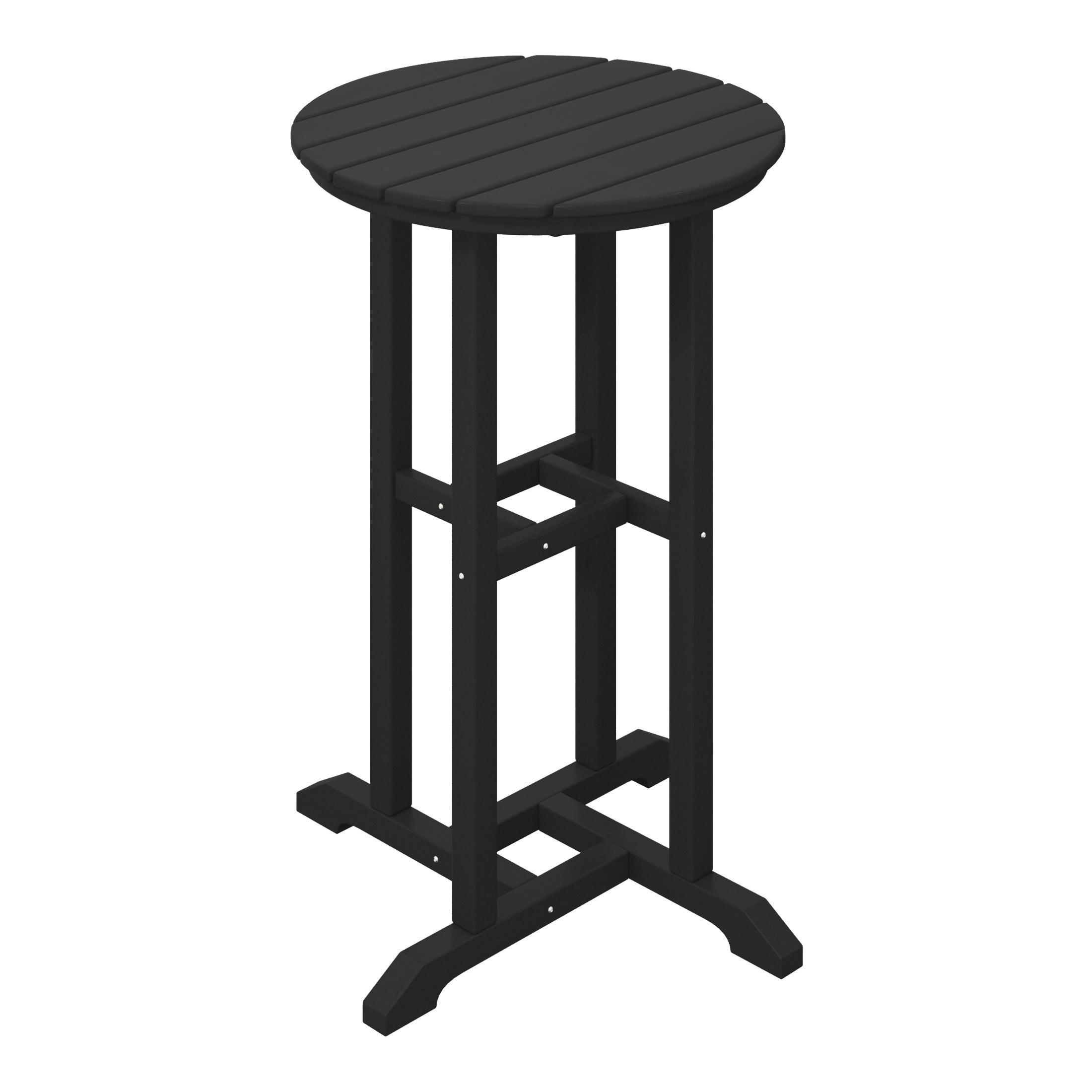 Paradise 37" Counter Height Round Outdoor Patio Cocktail Bar Table - Costaelm