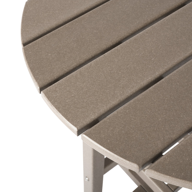 Paradise 42" High Round Outdoor Patio Cocktail Bar Table