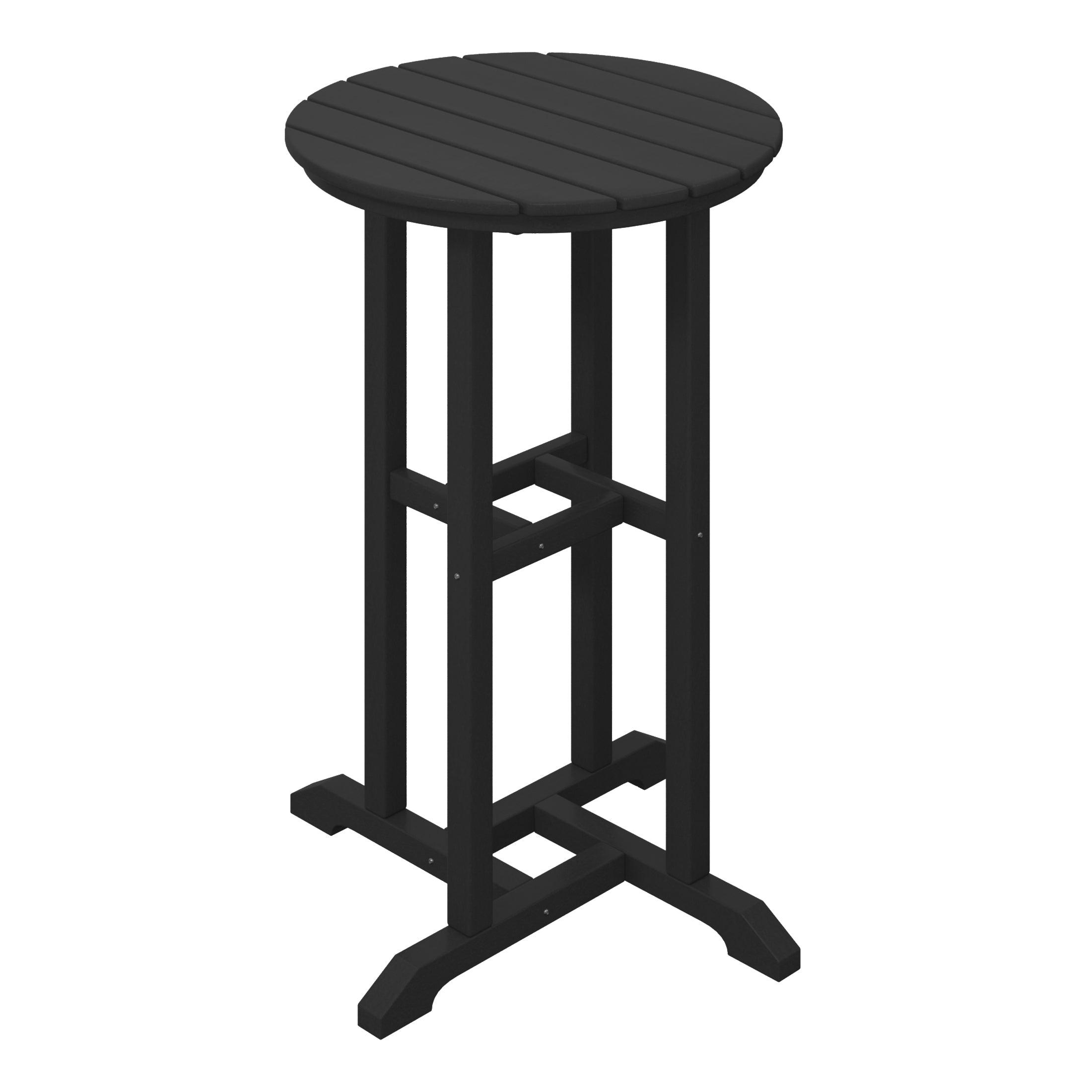 Paradise Counter Height Bar Stools Outdoor Bistro Patio Bar Table 4-Piece Set - Costaelm