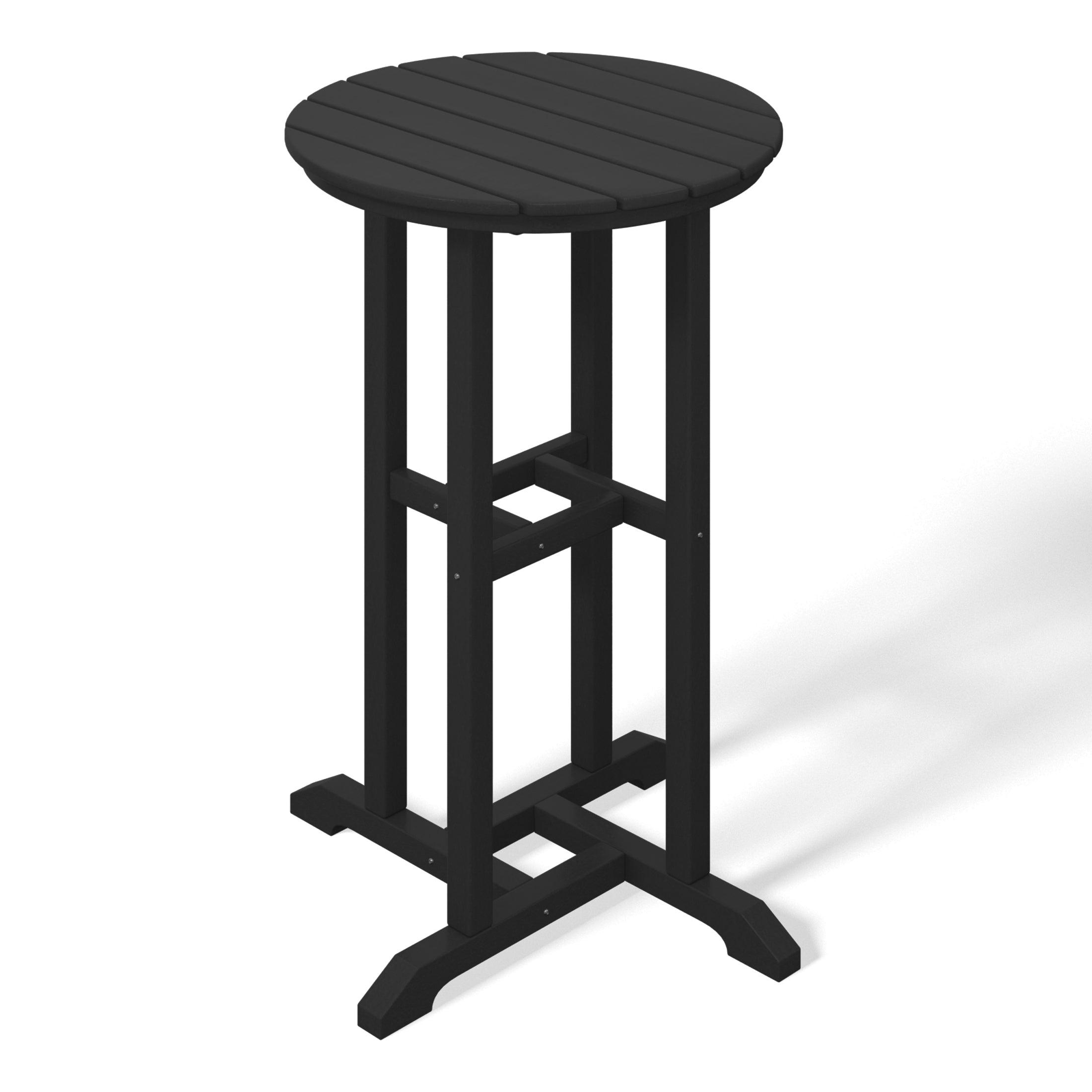 Paradise Counter Height Bar Stools Outdoor Bistro Patio Bar Table 4-Piece Set - Costaelm