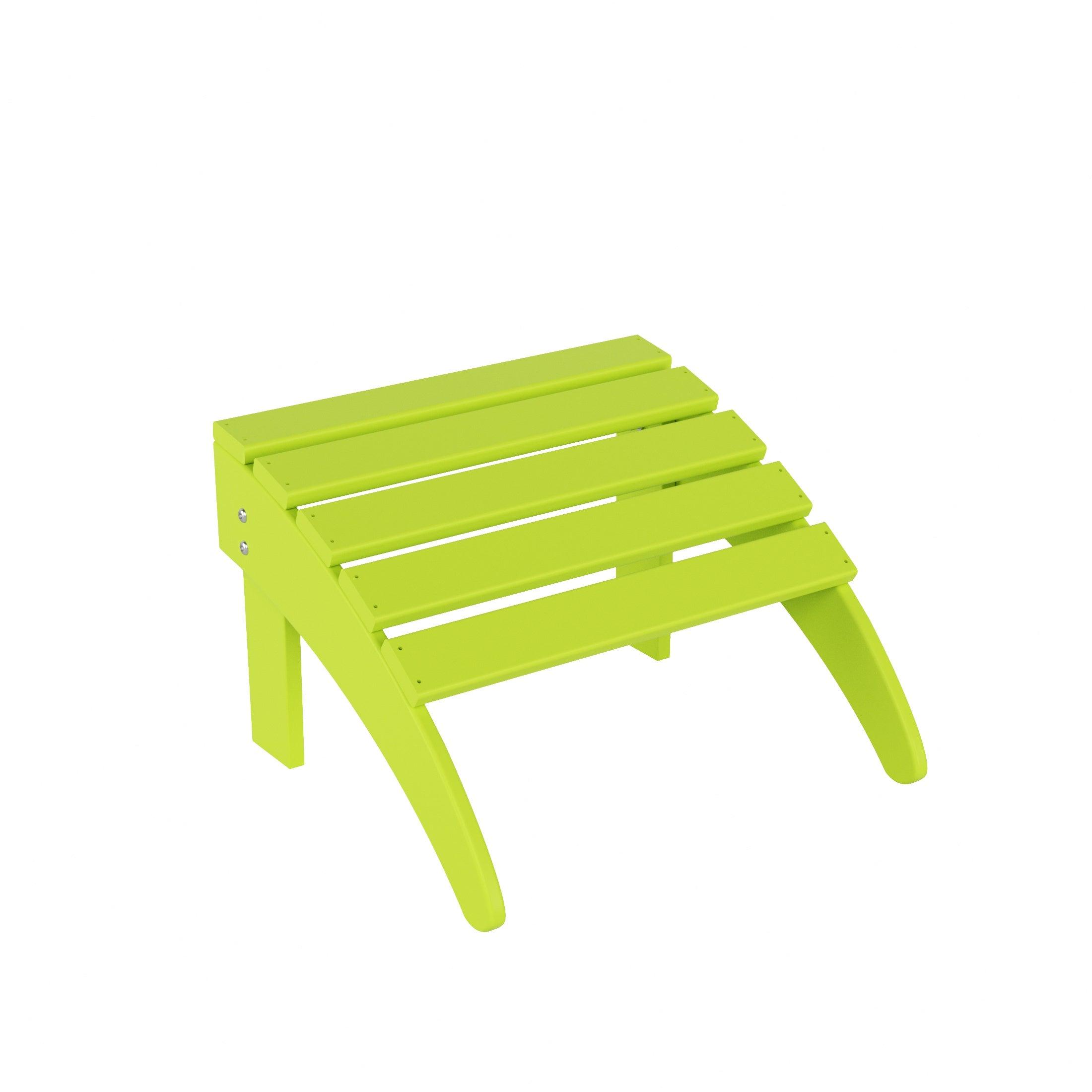 Paradise Outdoor Adirondack Ottoman Footrest - Costaelm