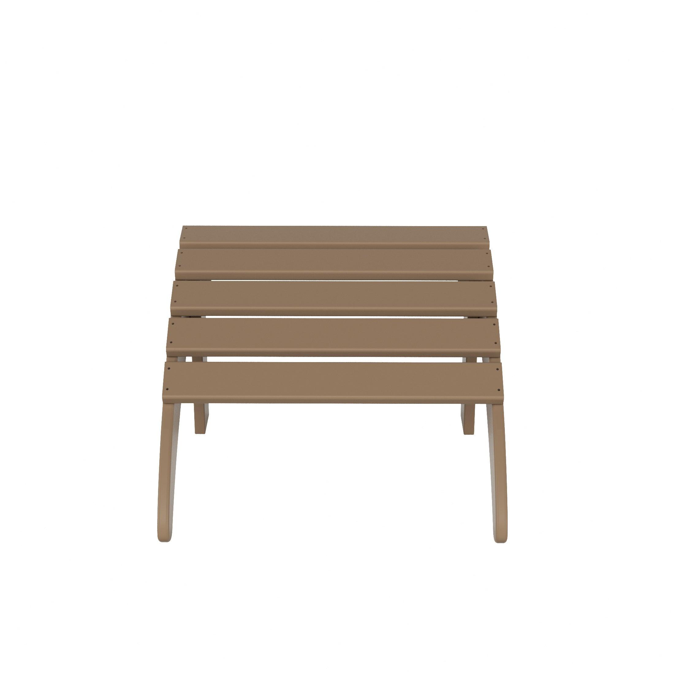 Paradise Outdoor Adirondack Ottoman Footrest - Costaelm