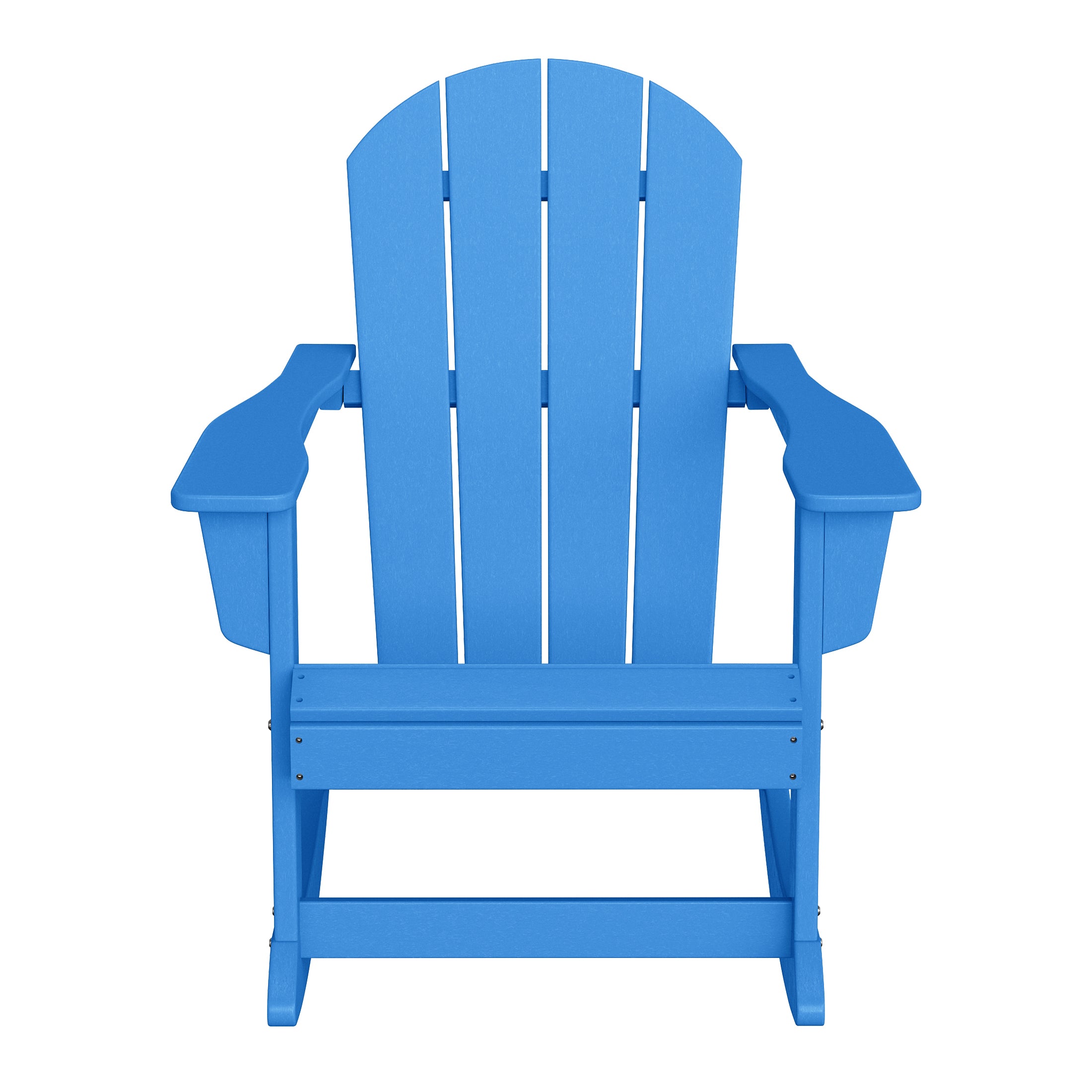 Paradise Westintrends Outdoor / Patio Poly Adirondack rocking chair