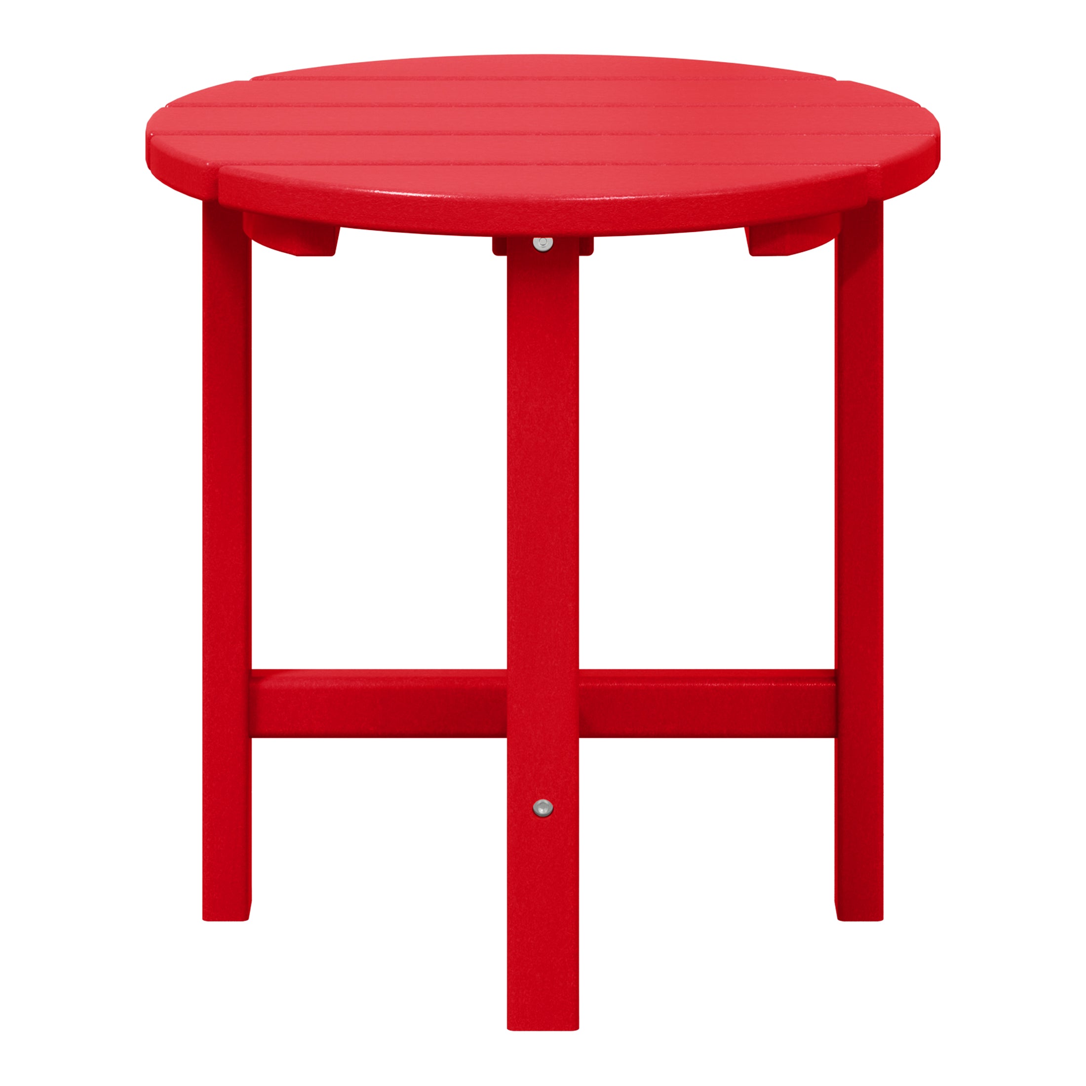 Portside Patio Adirondack Round Outdoor Side Table