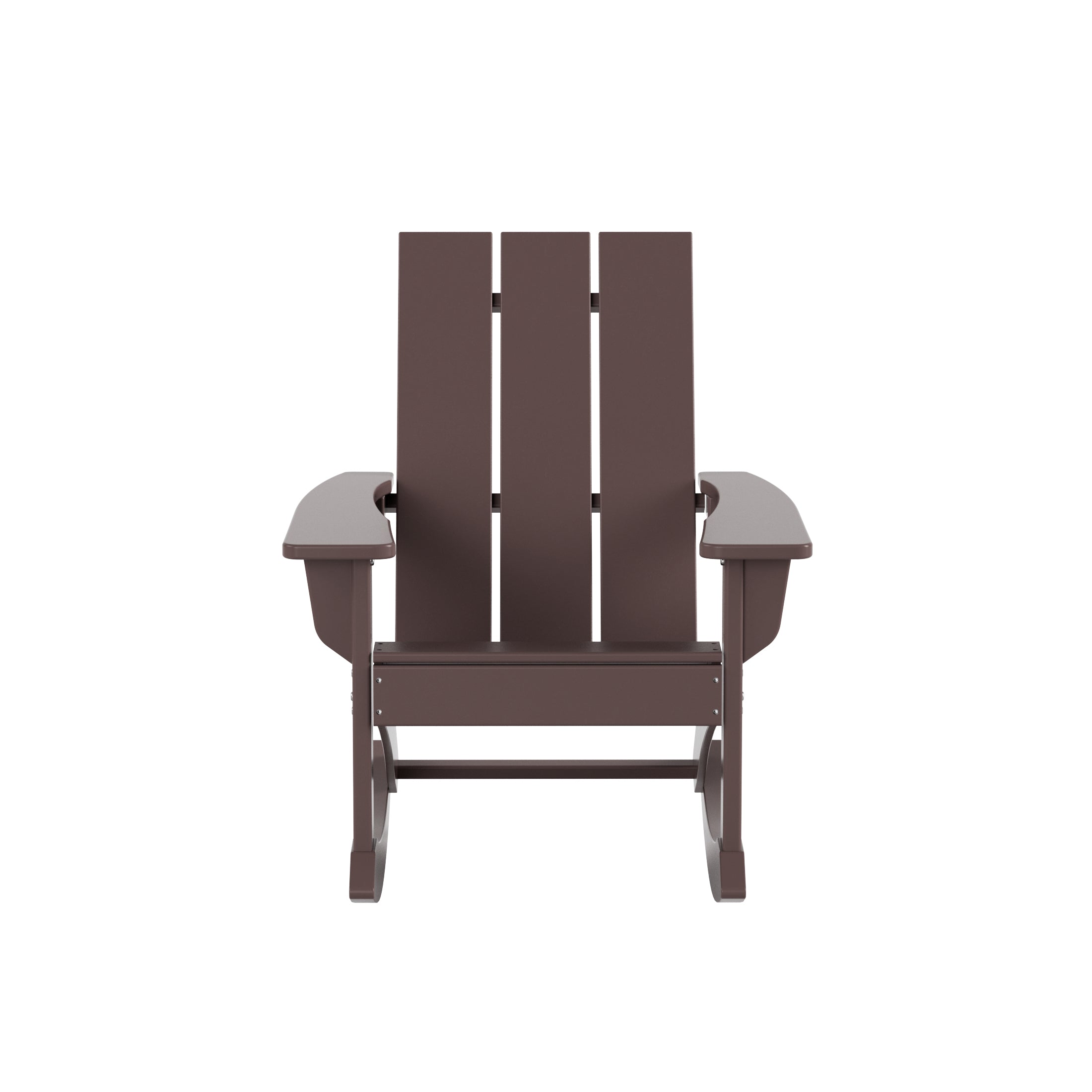 Palms Ashore Outdoor Patio Modern Adirondack Rocking Chair