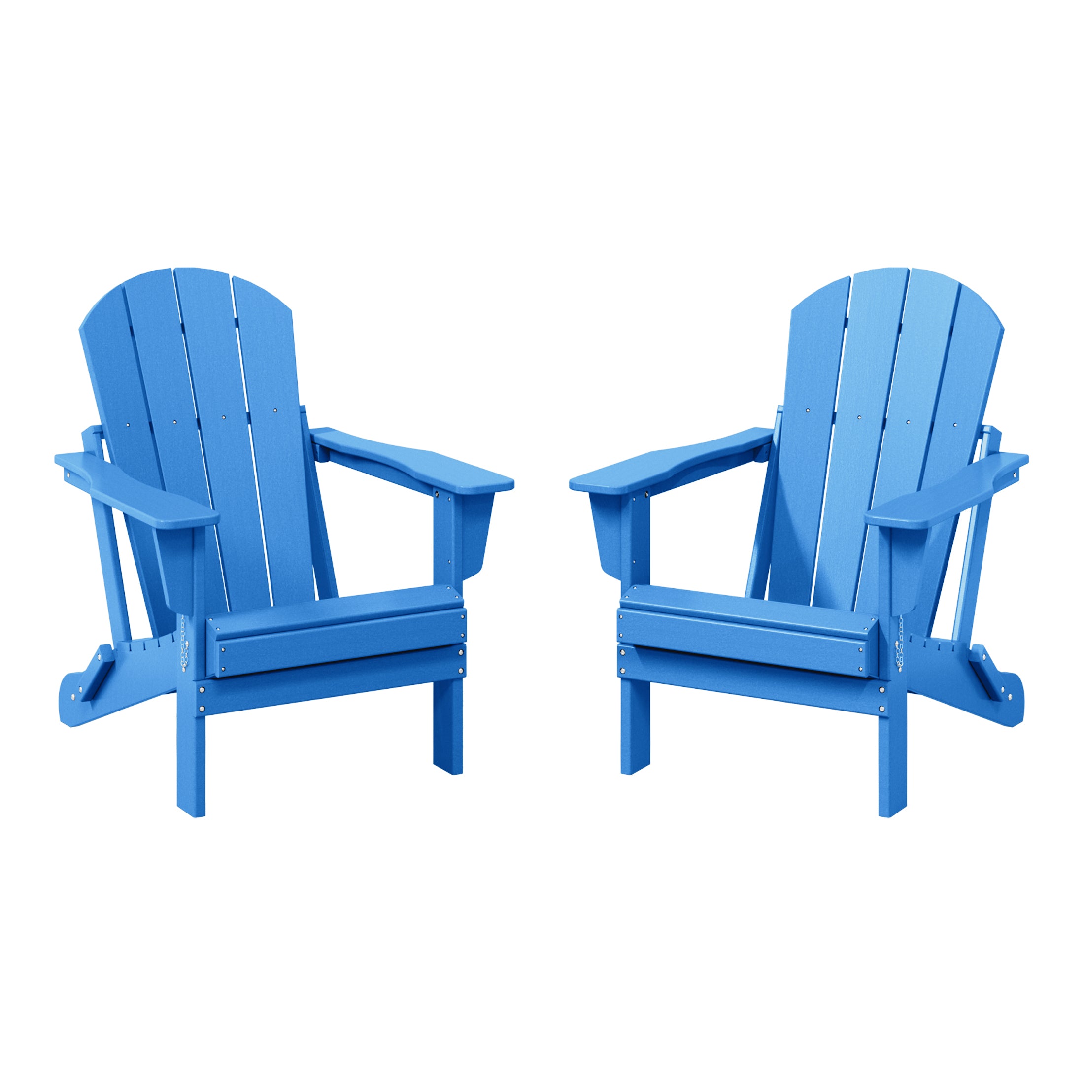 Paradise Classic Folding Adirondack Chair (Set of 2)