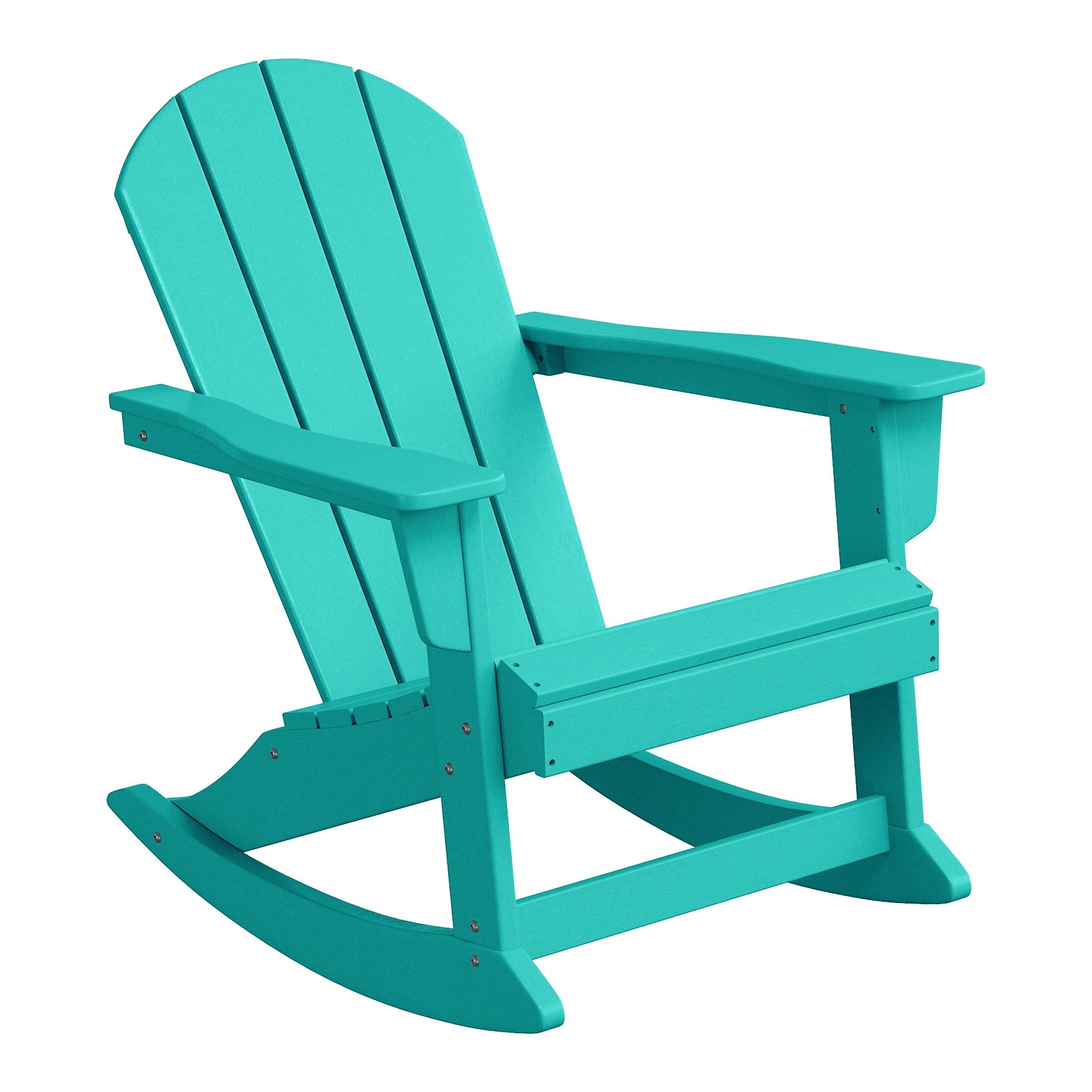 Paradise Westintrends Outdoor / Patio Poly Adirondack rocking chair