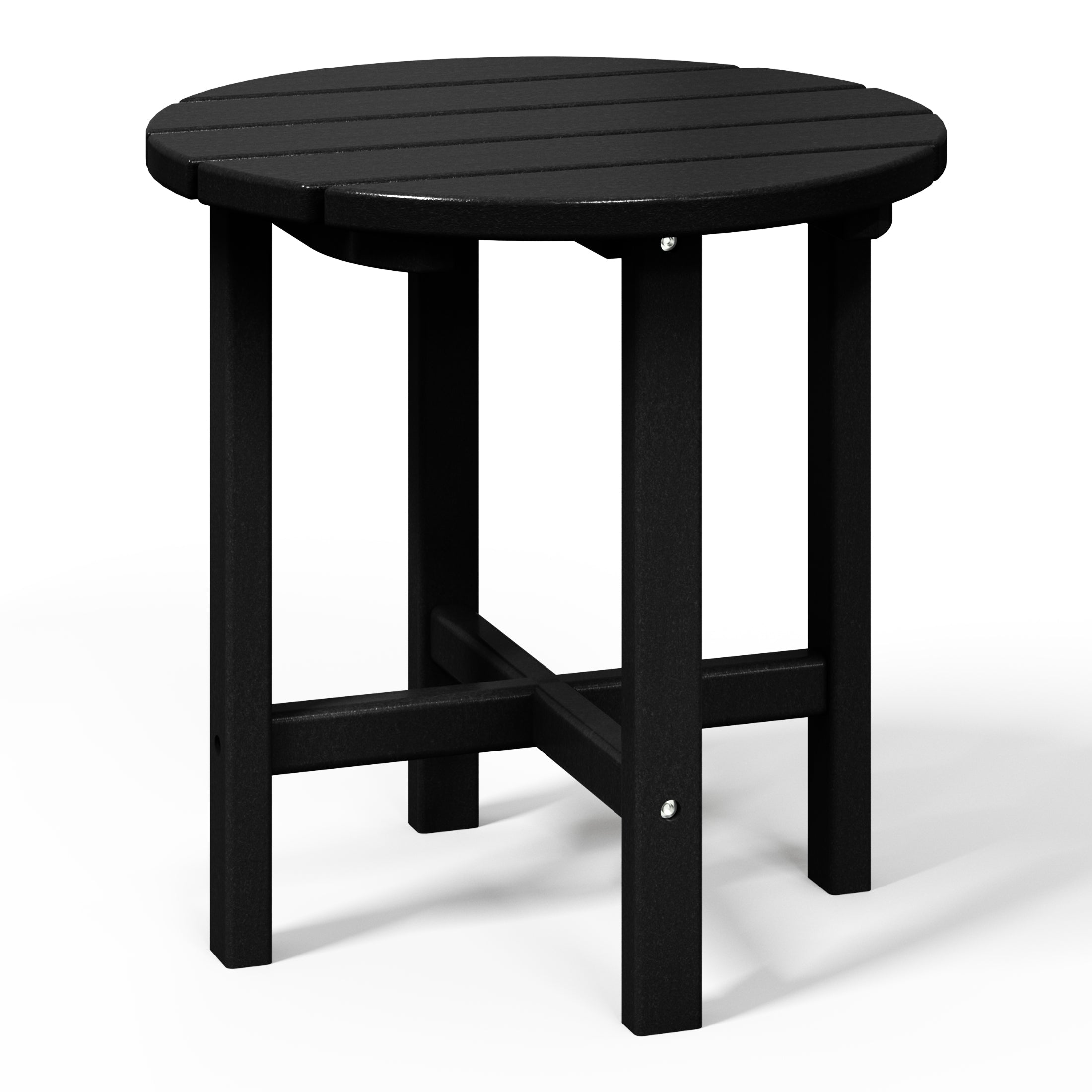 Portside Patio Adirondack Round Outdoor Side Table