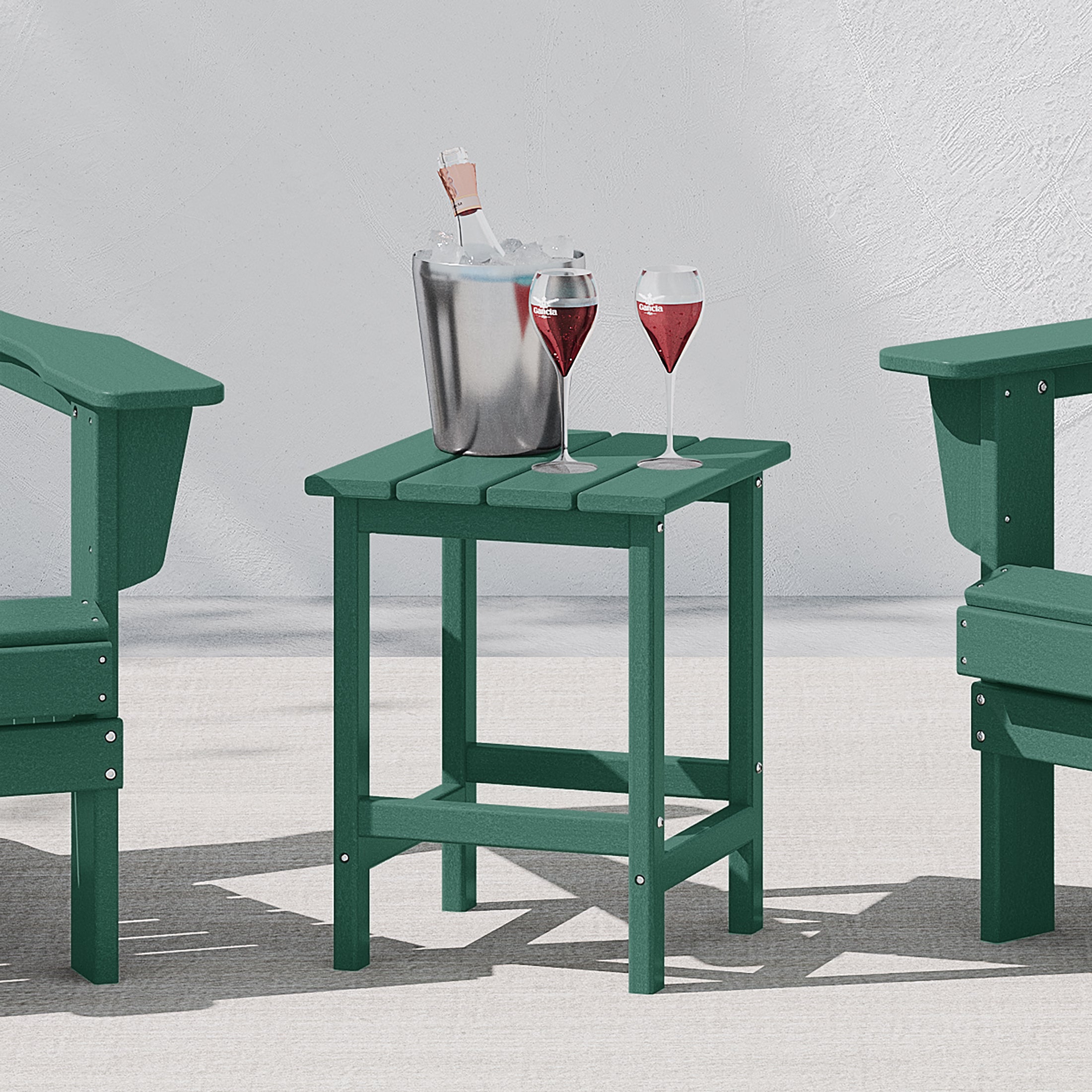 Paradise Adirondack Outdoor Patio Side Table