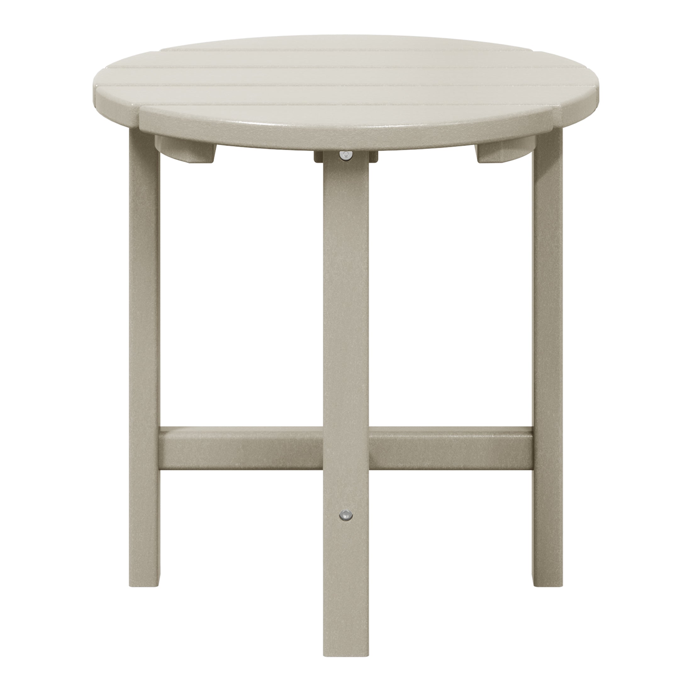 Portside Patio Adirondack Round Outdoor Side Table