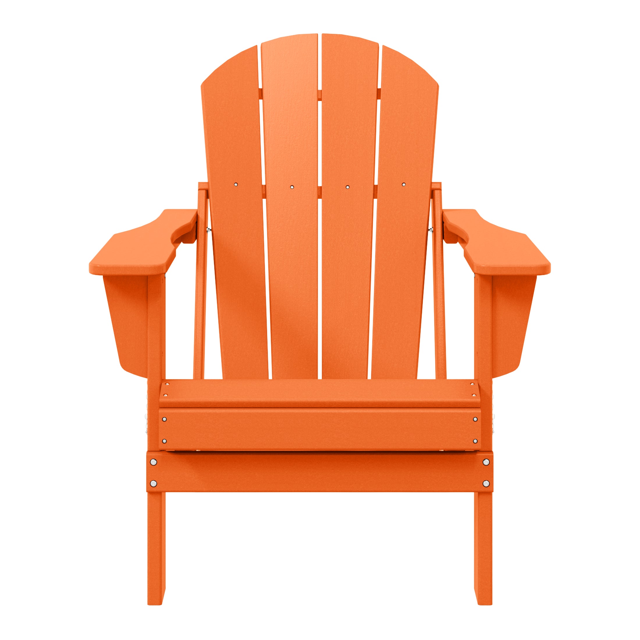 Paradise HDPE Outdoor Patio Folding Poly Adirondack Chair