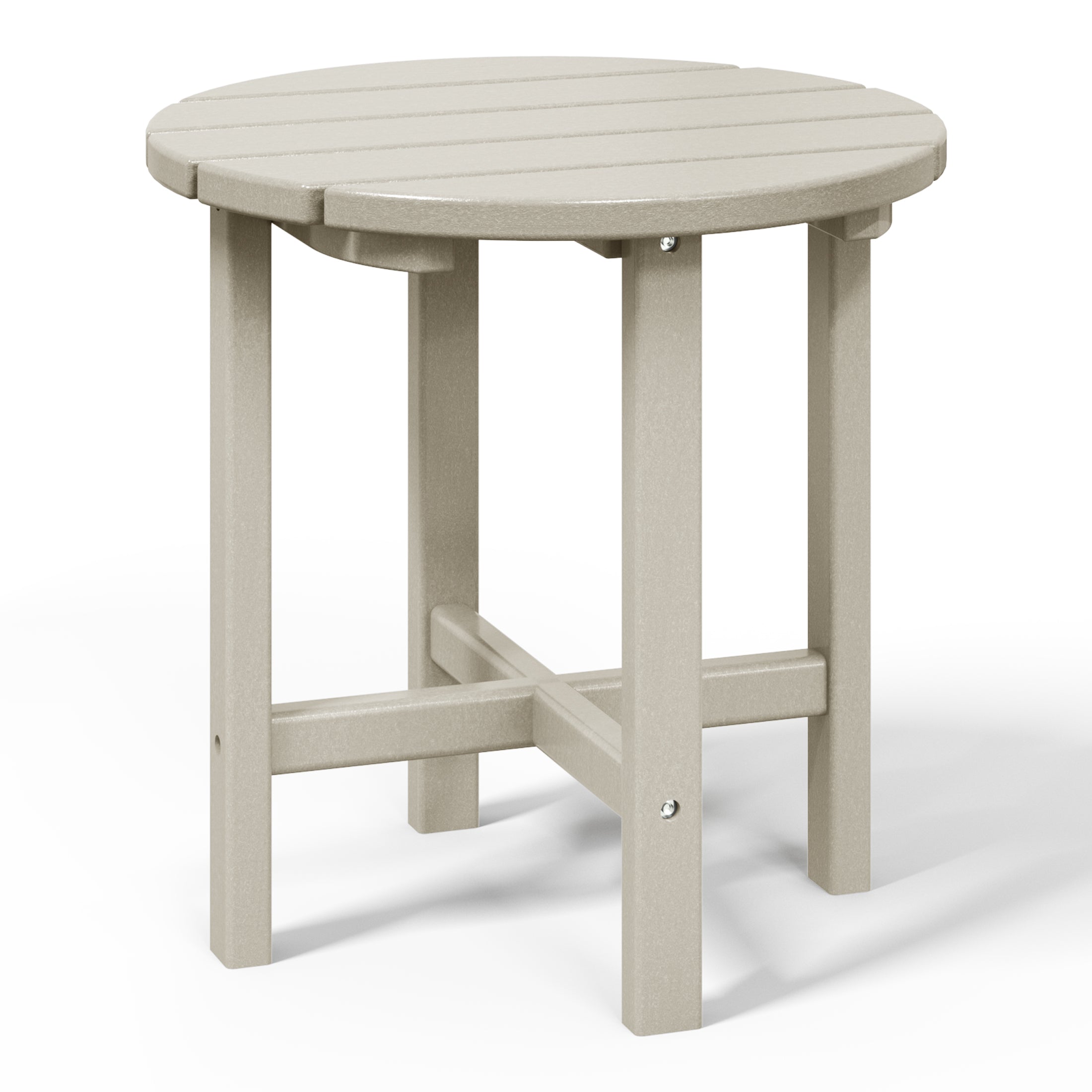 Portside Patio Adirondack Round Outdoor Side Table