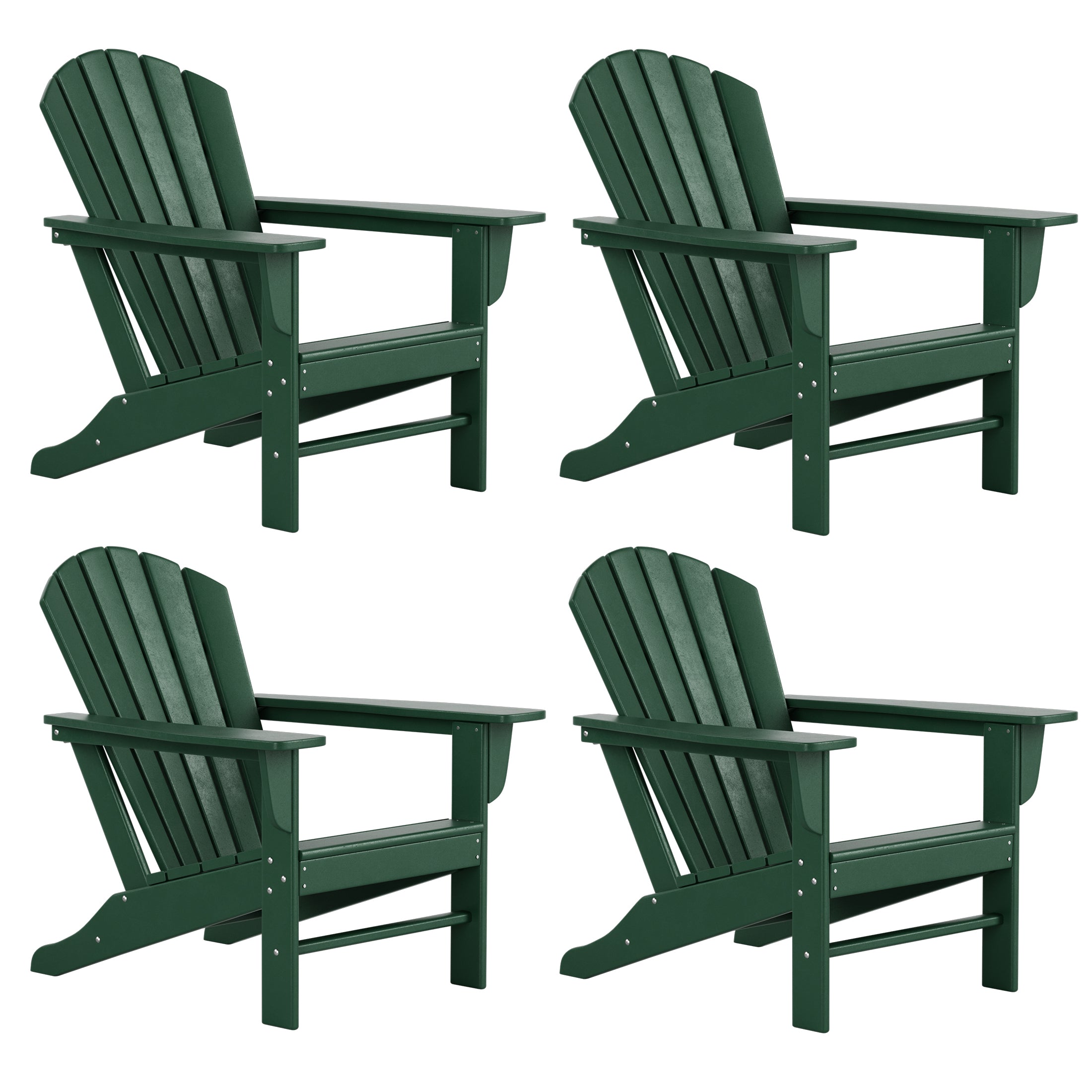 Portside Outdoor Adirondack Chair (Set of 4)