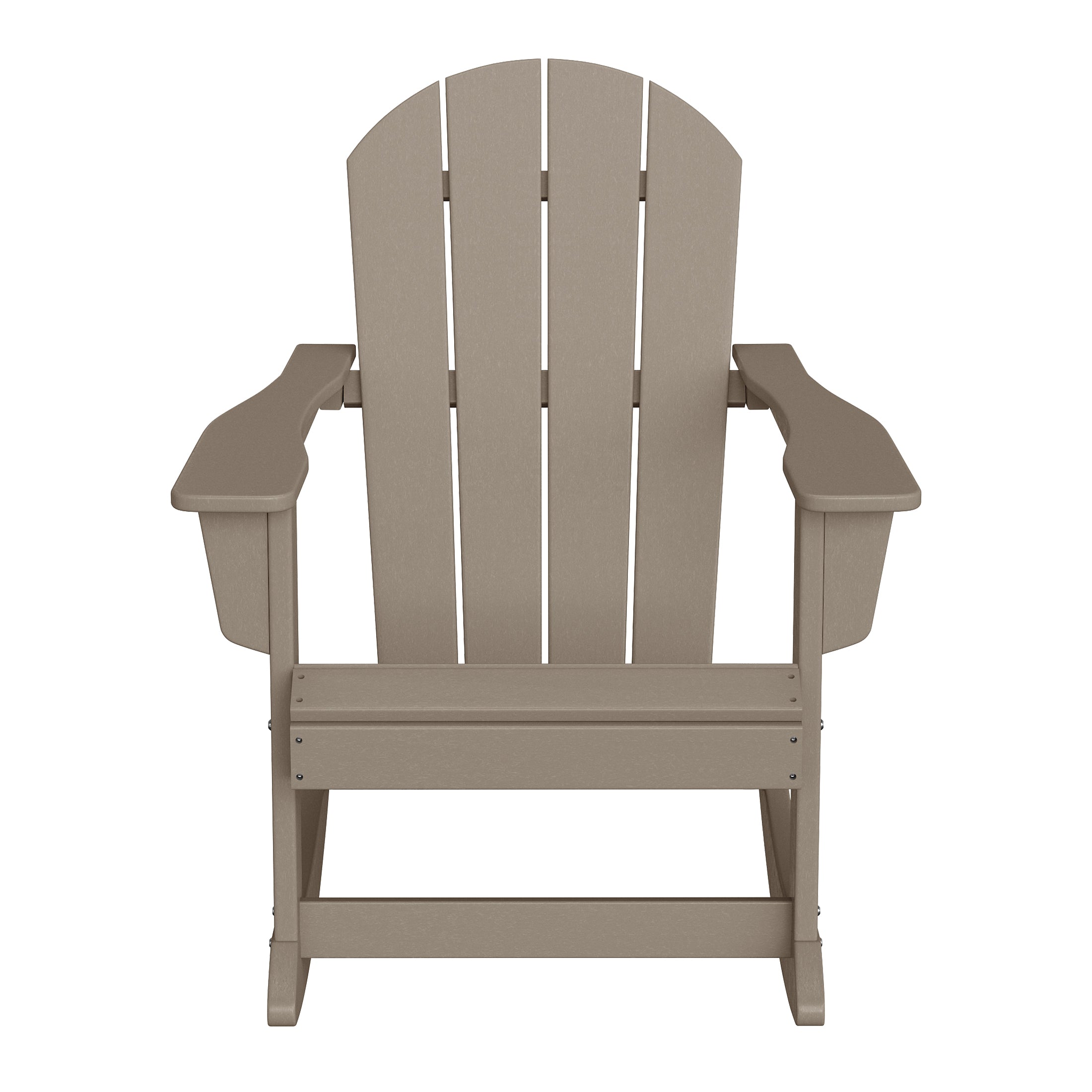 Paradise Westintrends Outdoor / Patio Poly Adirondack rocking chair