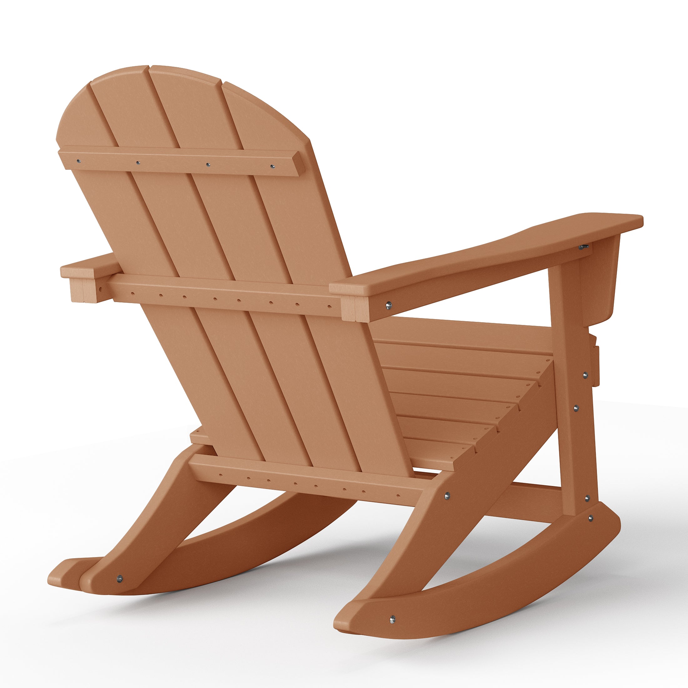 Paradise Westintrends Outdoor / Patio Poly Adirondack rocking chair