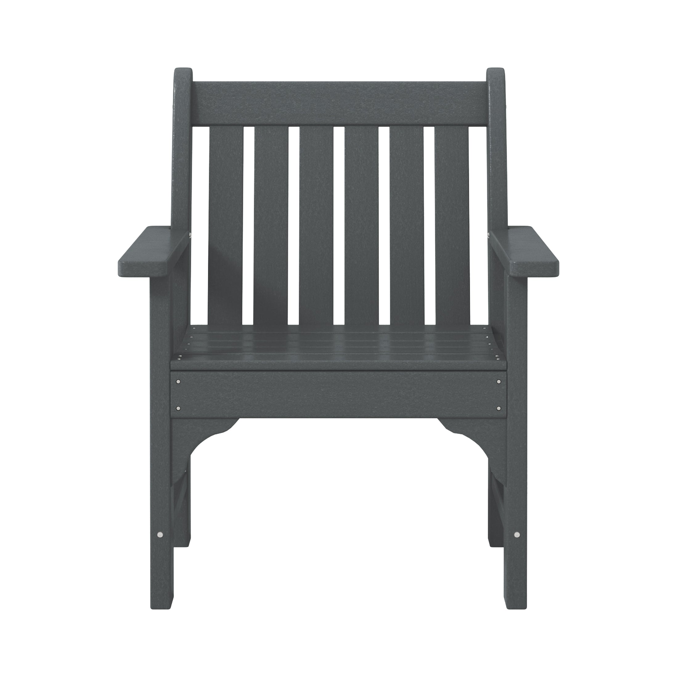 Paradise Outdoor Patio HDPE Garden Dining Arm Chair