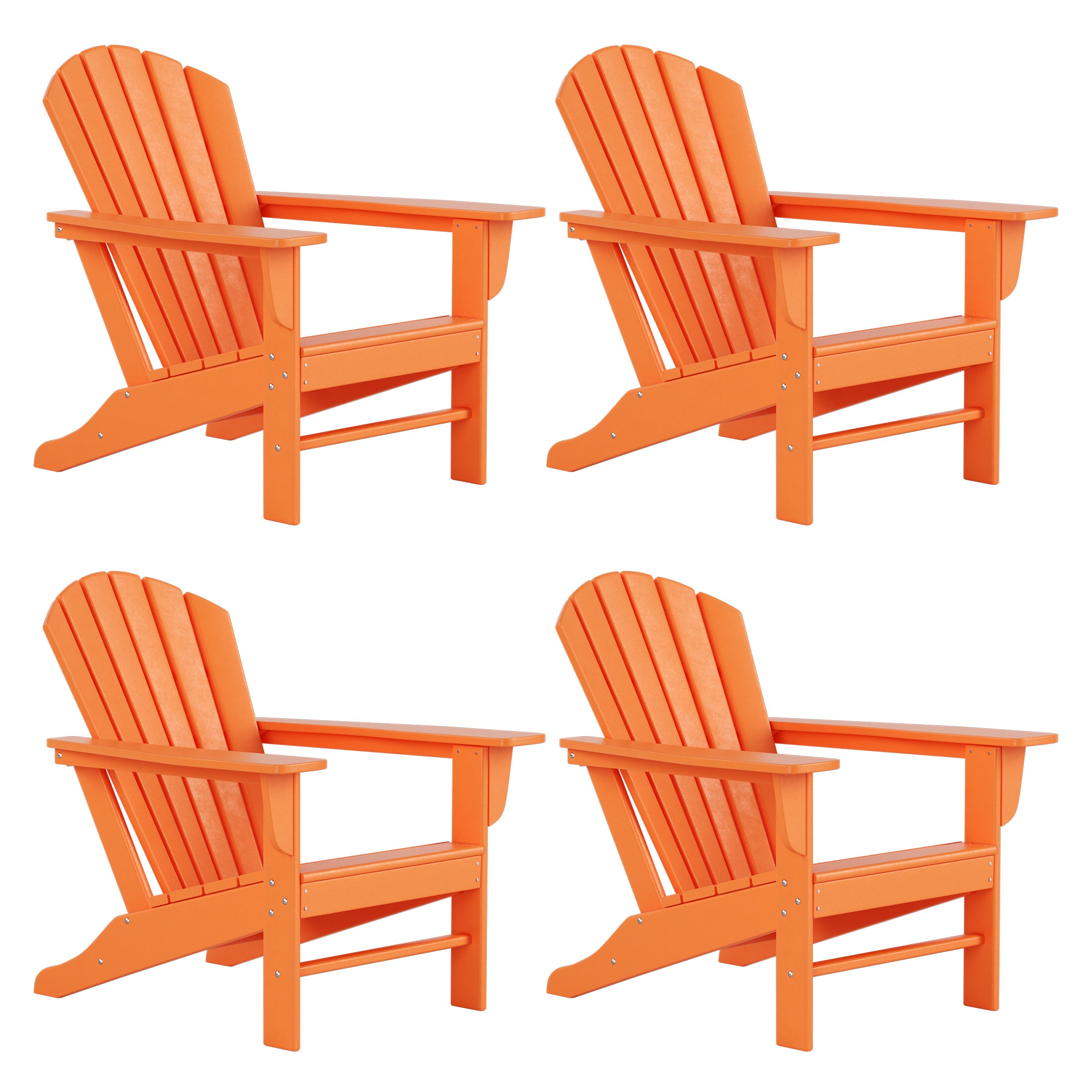 Portside Outdoor Adirondack Chair (Set of 4)