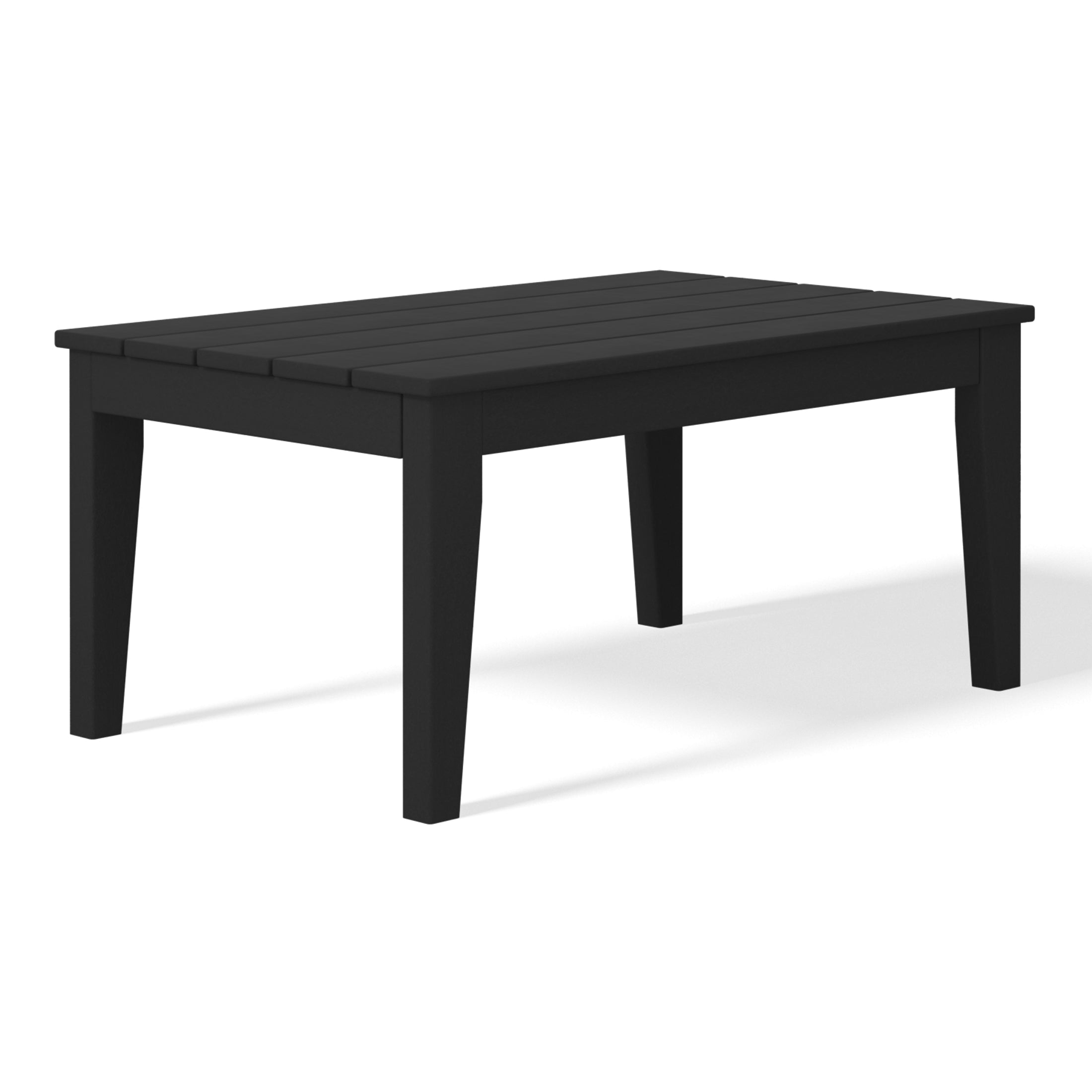 Paradise Low Outdoor HDPE Patio Rectangle Coffee Table