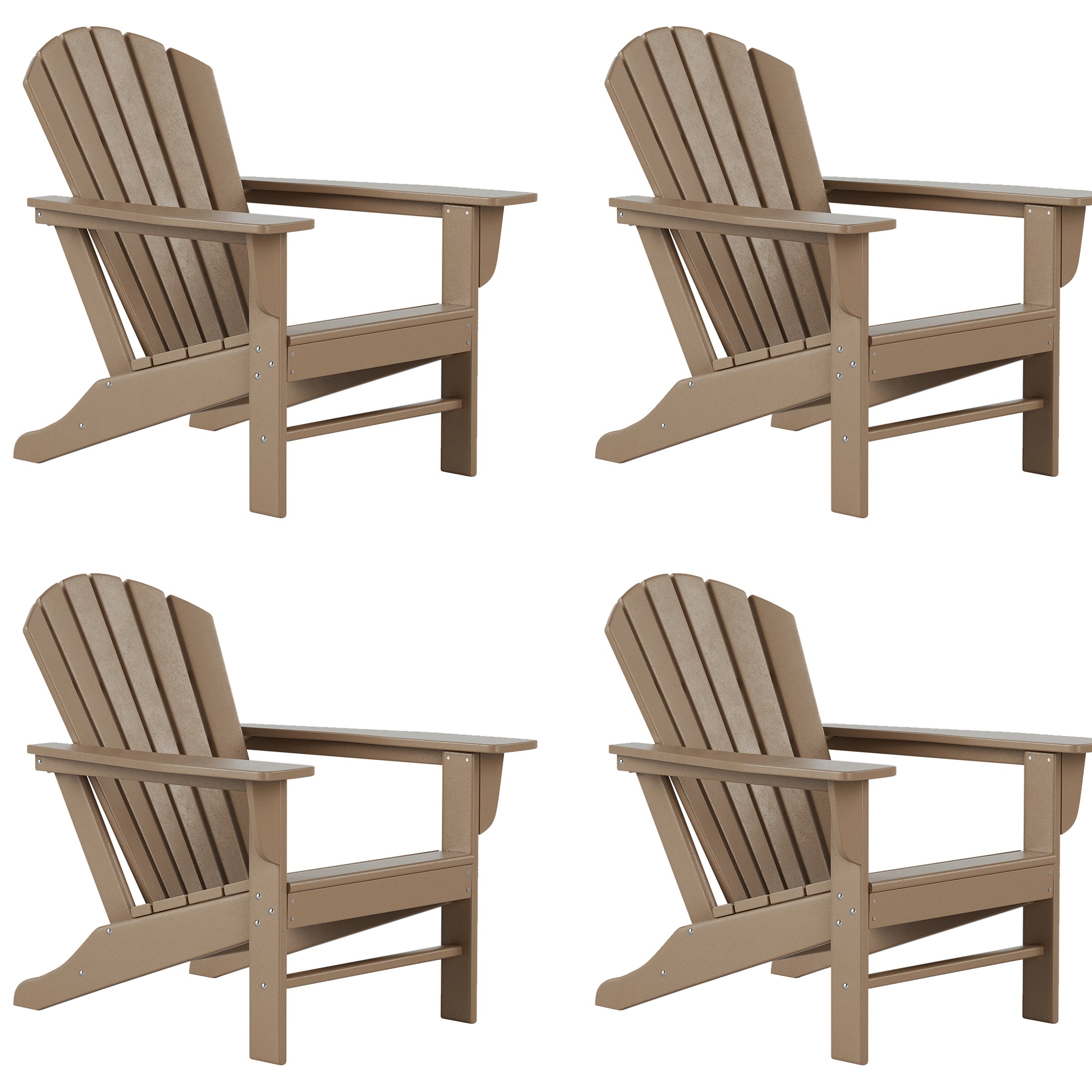 Portside Outdoor Adirondack Chair (Set of 4)