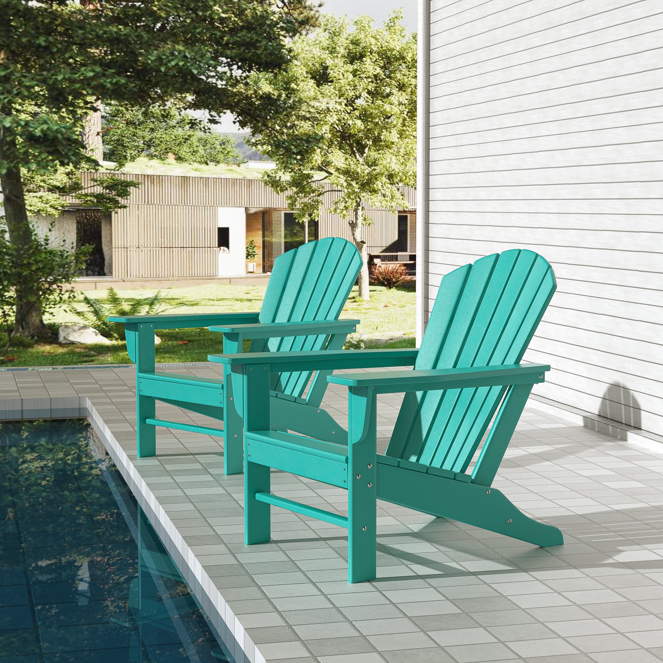 Portside Outdoor Adirondack Chair (Set of 2)