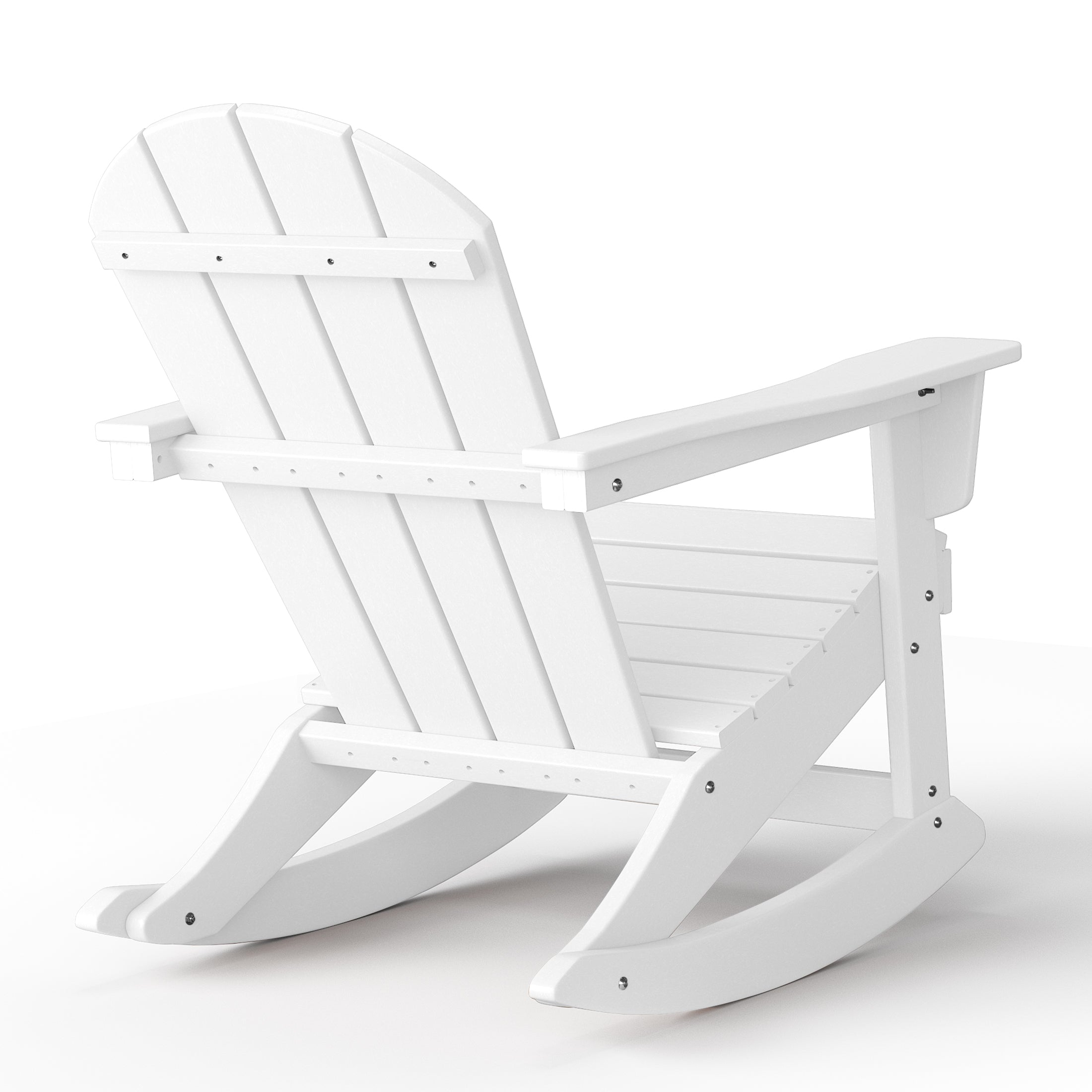 Paradise Westintrends Outdoor / Patio Poly Adirondack rocking chair