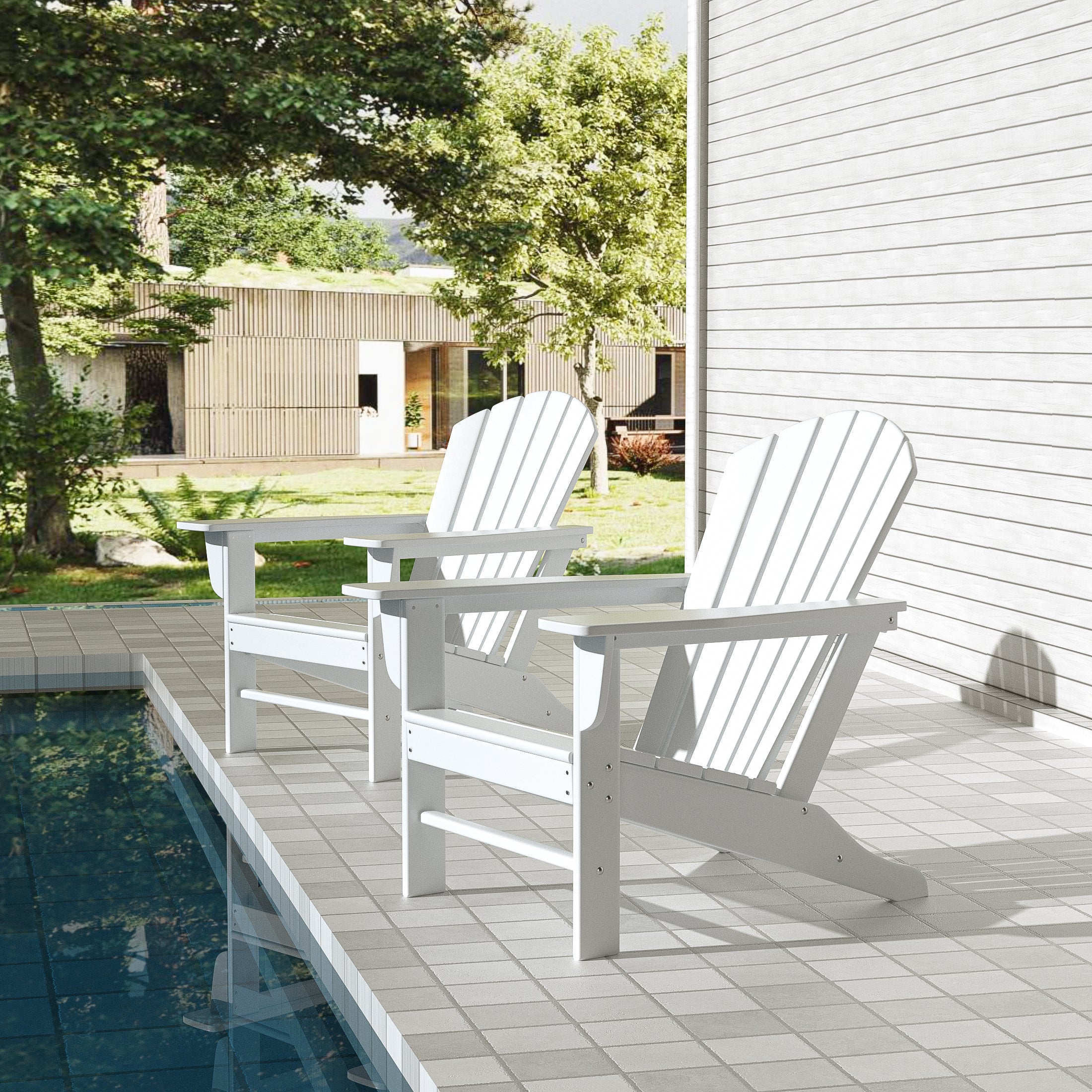 Portside Outdoor Adirondack Chair (Set of 2)