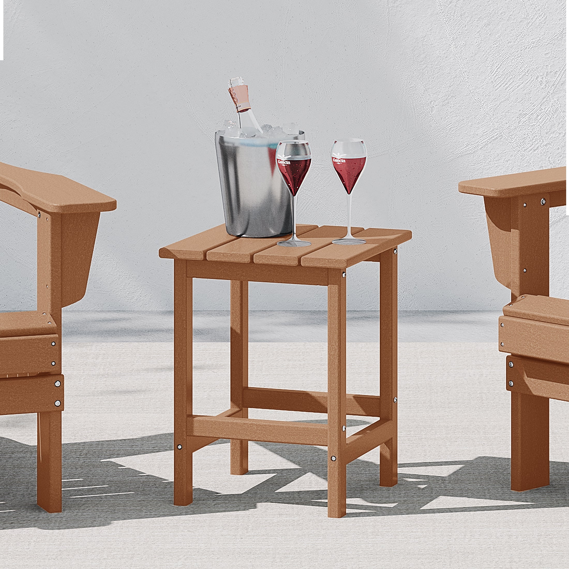 Paradise Adirondack Outdoor Patio Side Table