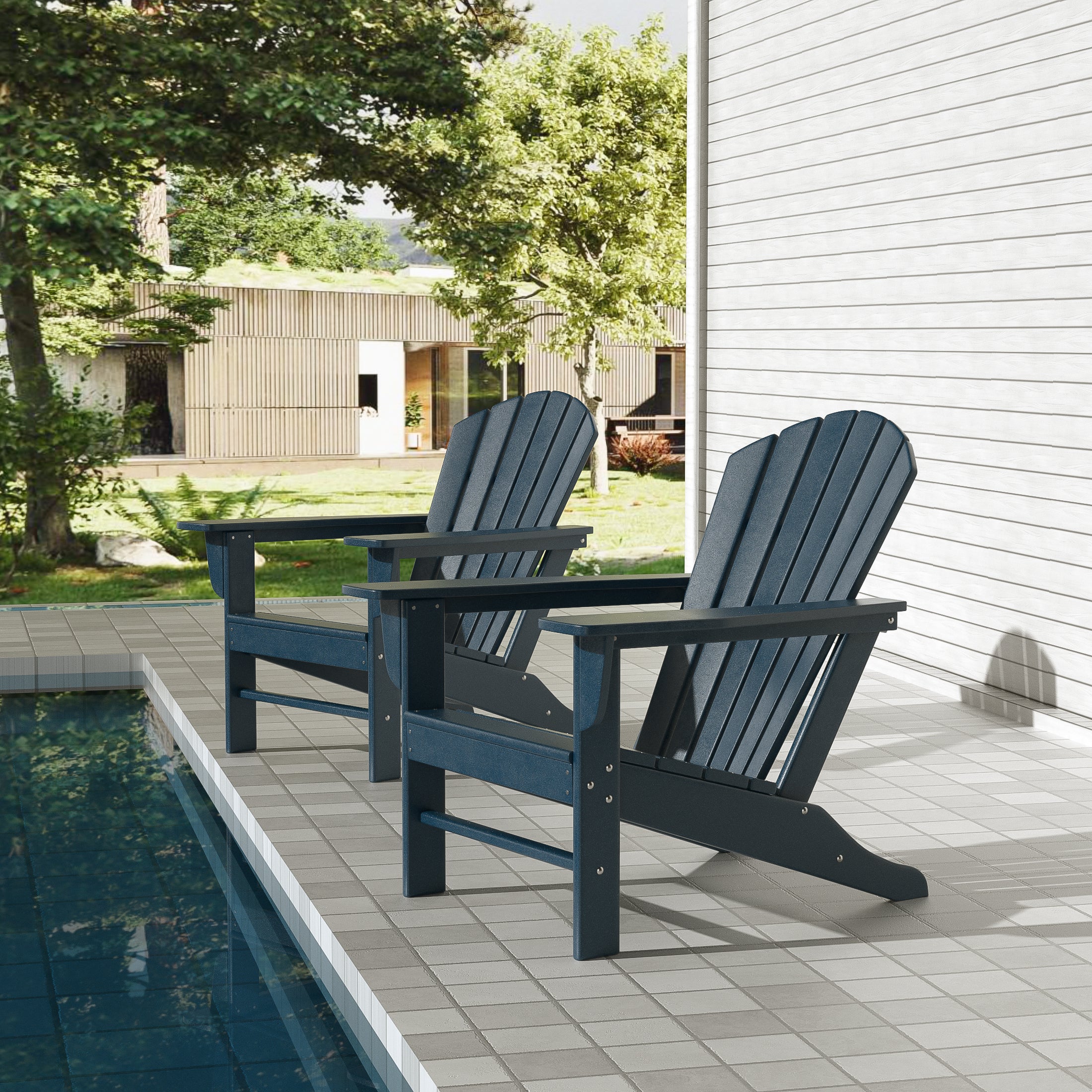 Portside Outdoor Adirondack Chair (Set of 2)