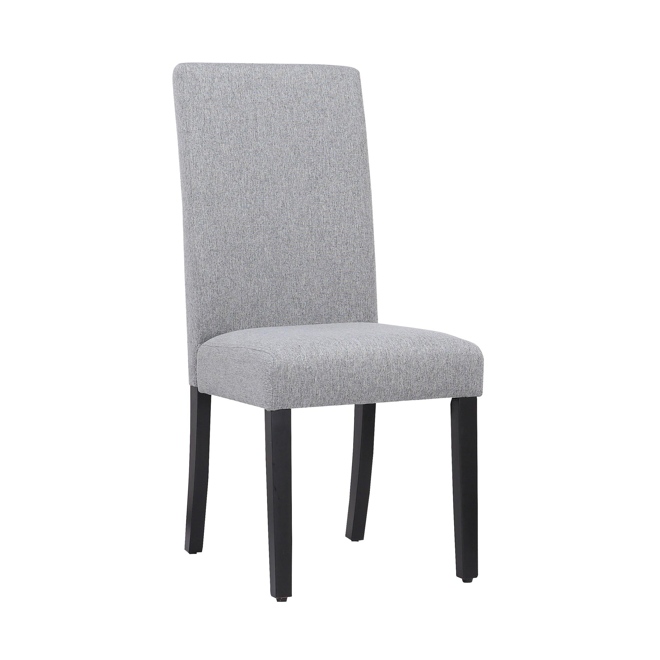 ADISON Upholstered Dining Side Chair, Gray