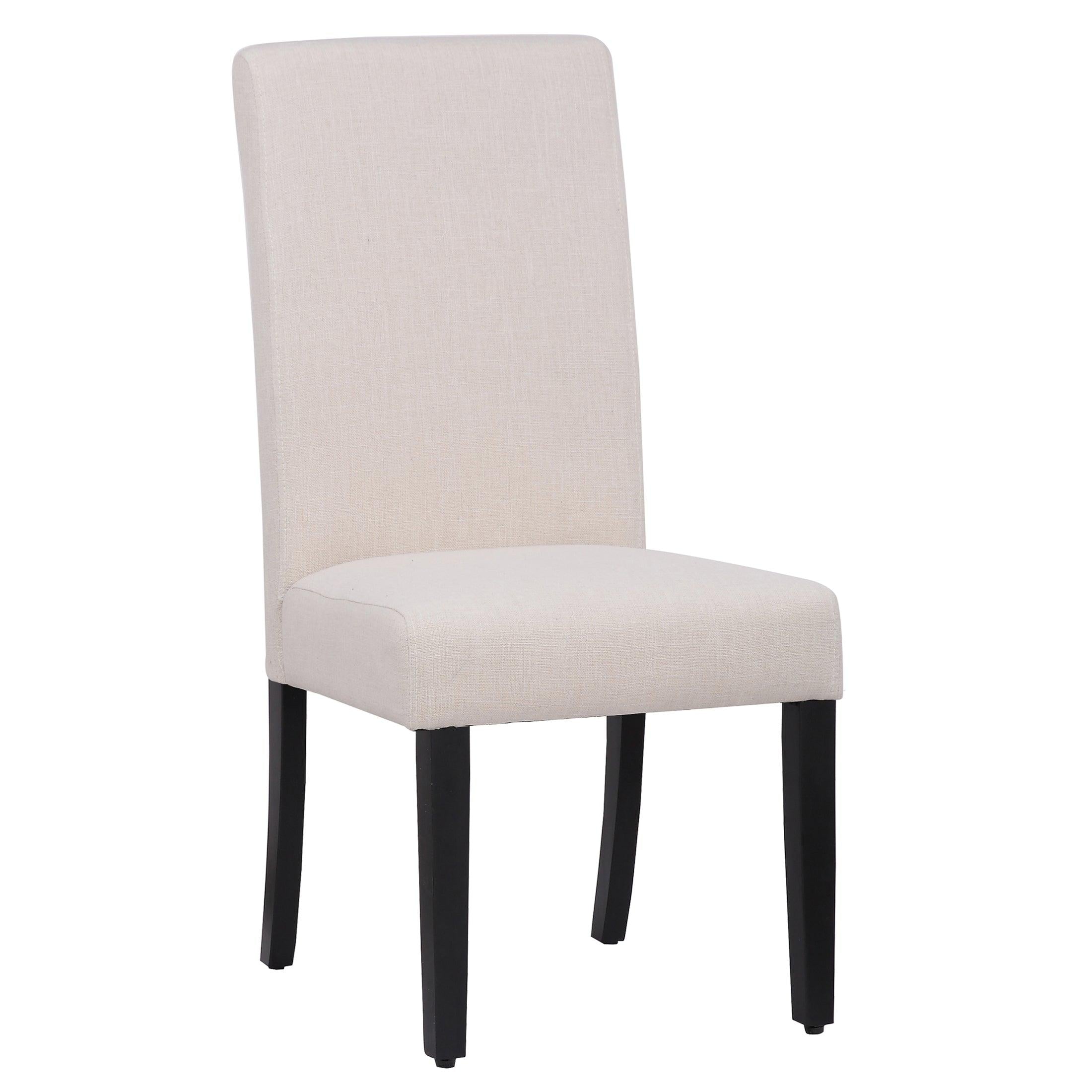 ADISON Upholstered Dining Side Chair, Beige