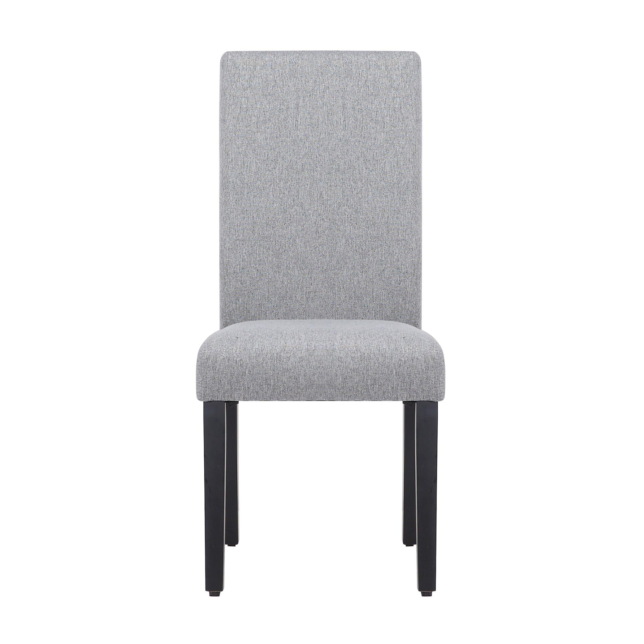 ADISON Upholstered Dining Side Chair, Gray