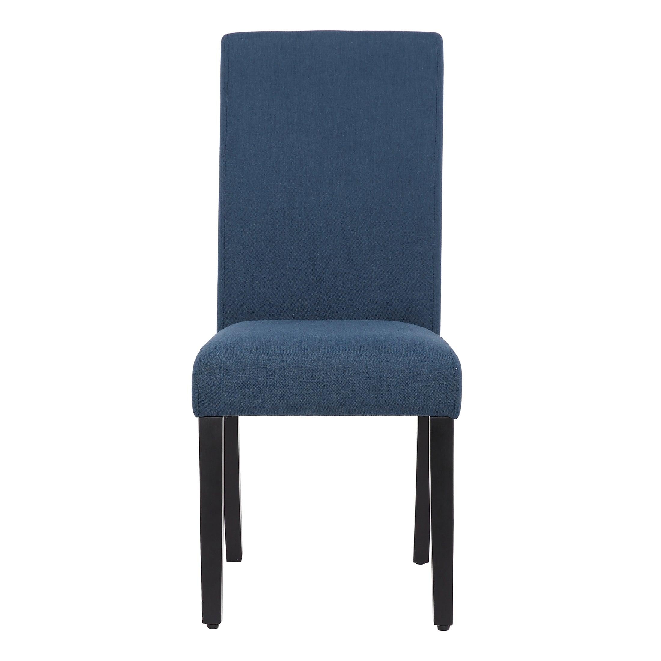 ADISON Upholstered Dining Side Chair, Blue