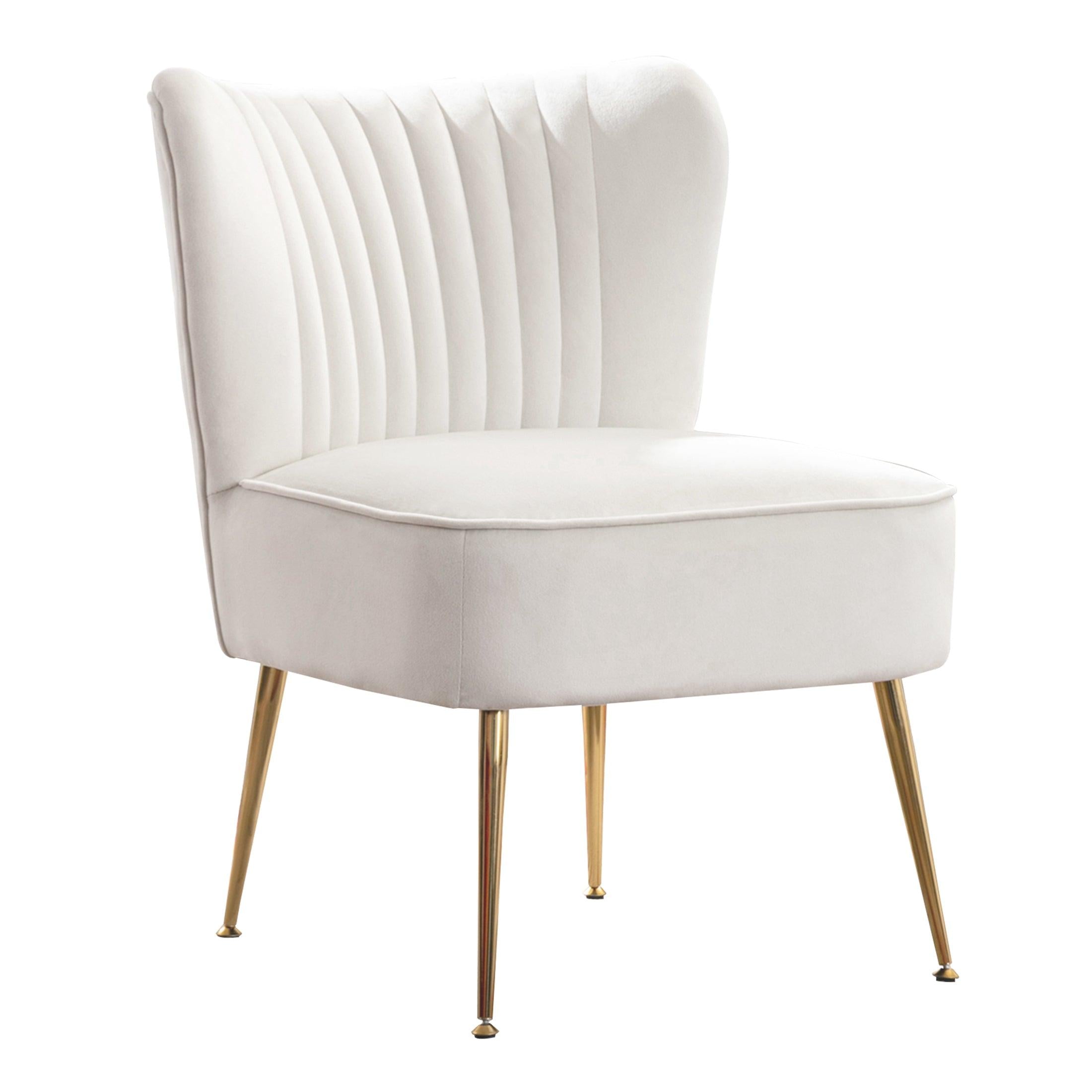 Alaia 22" Wide Tufted Velvet Accent Chair - Costaelm