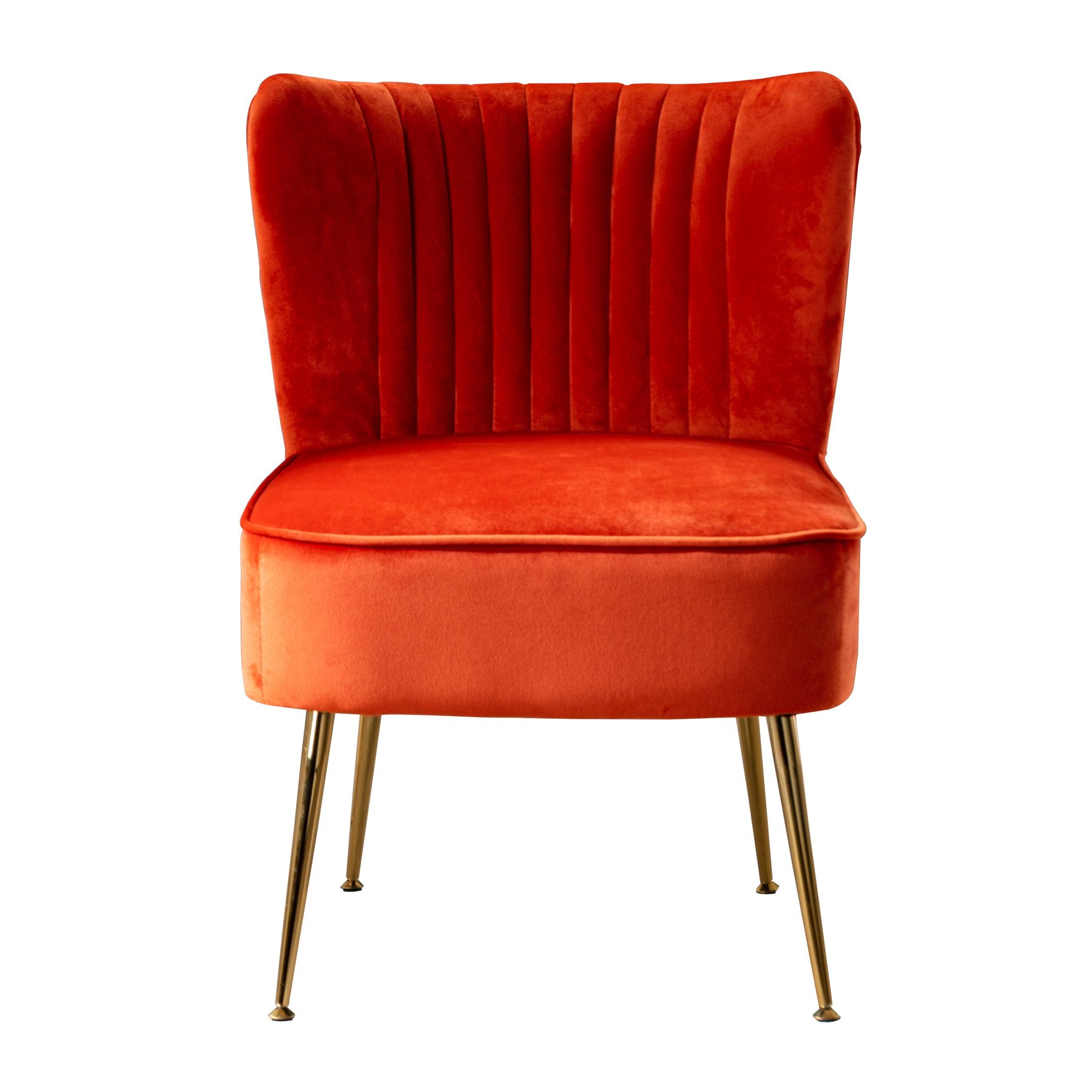 Alaia 22" Wide Tufted Velvet Accent Chair - Costaelm