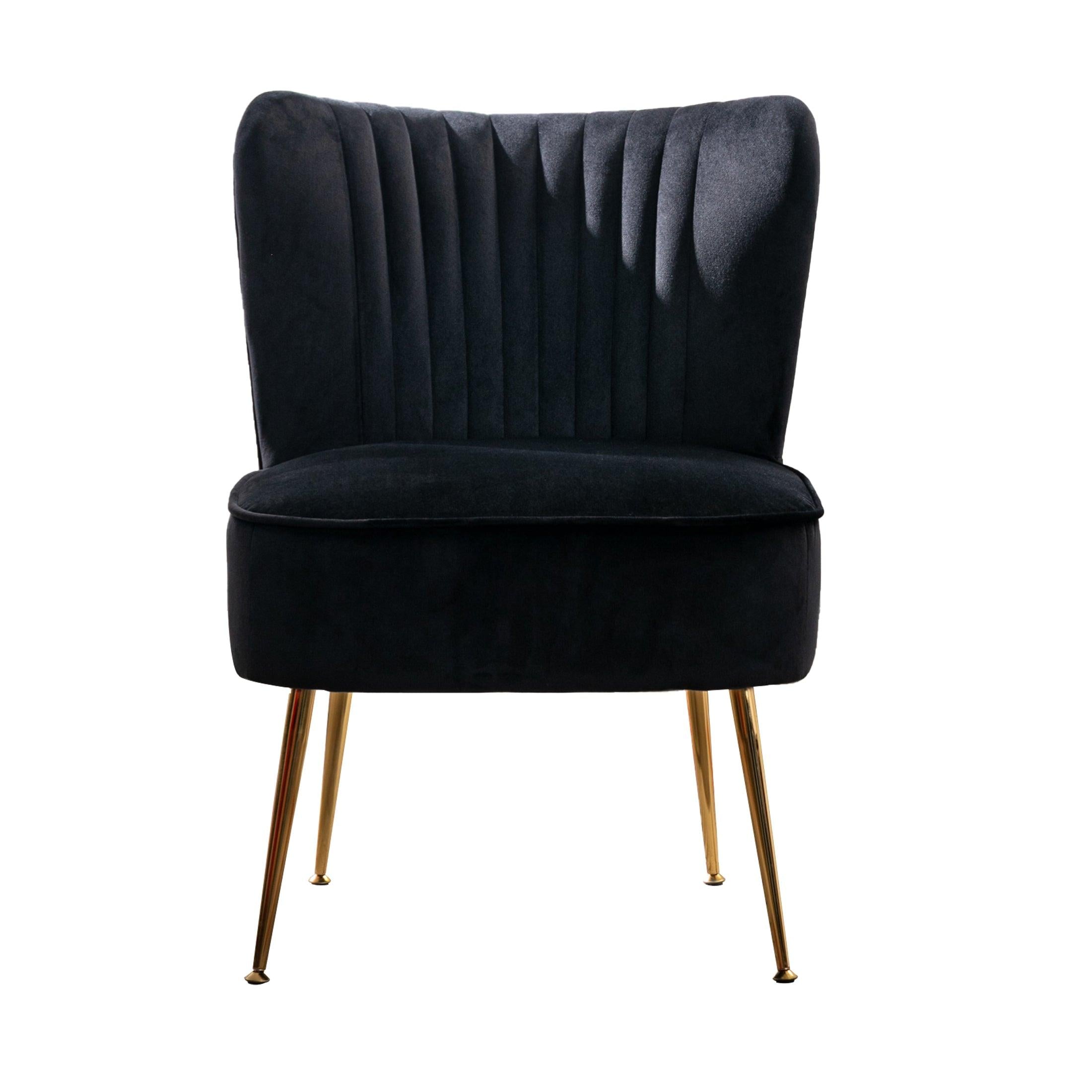 Alaia 22" Wide Tufted Velvet Accent Chair - Costaelm