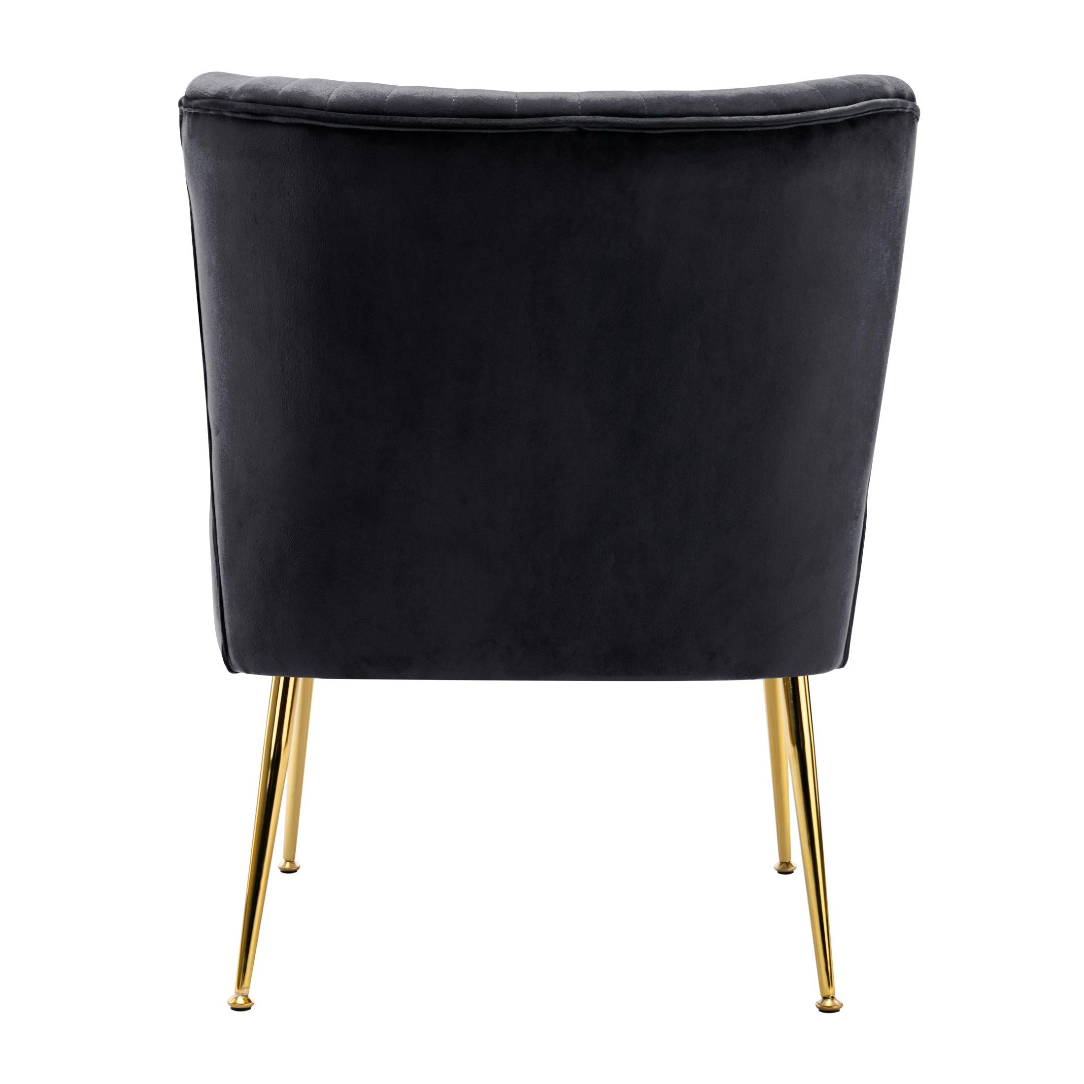 Alaia 25" Wide Tufted Velvet Accent Chair - Costaelm