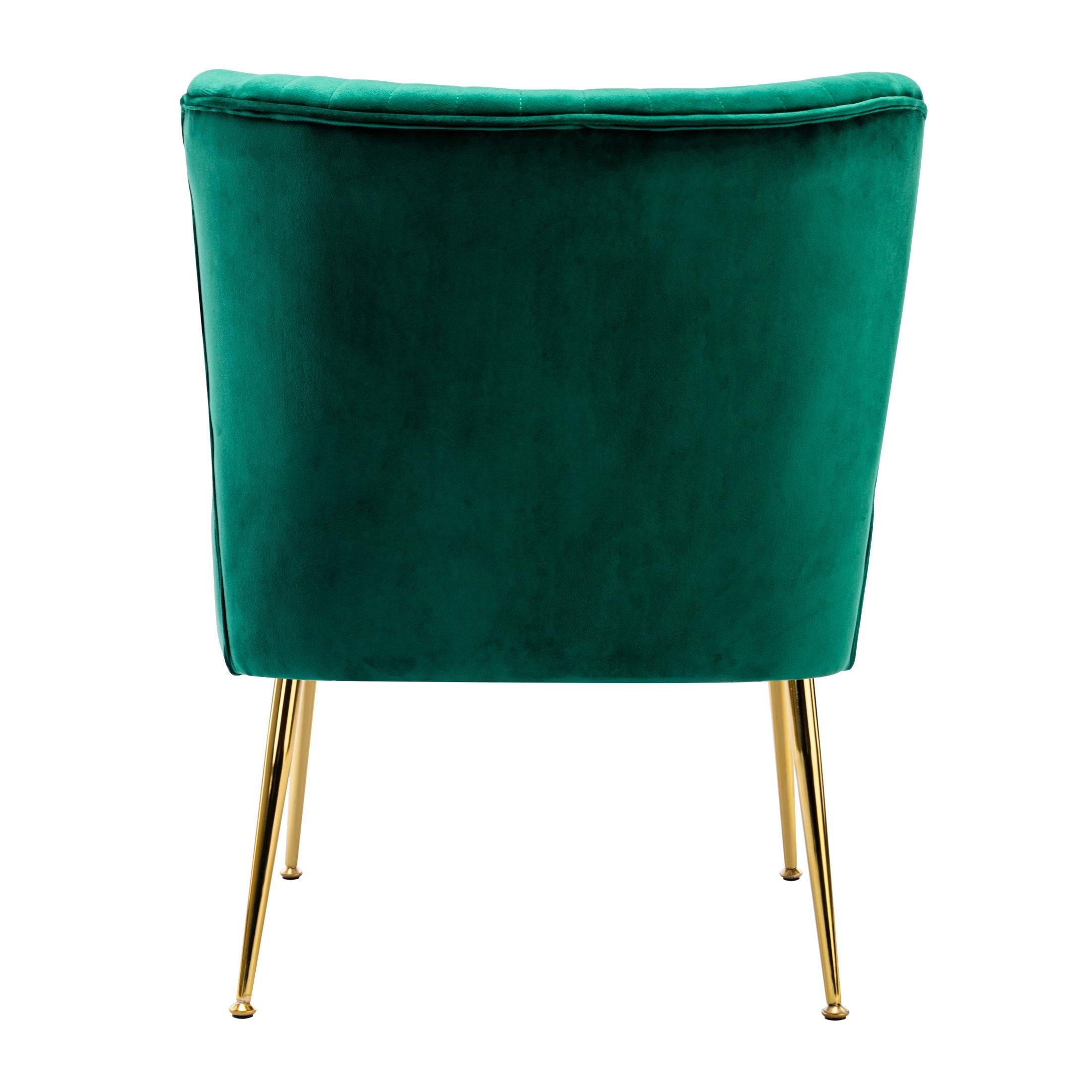 Alaia 25" Wide Tufted Velvet Accent Chair - Costaelm