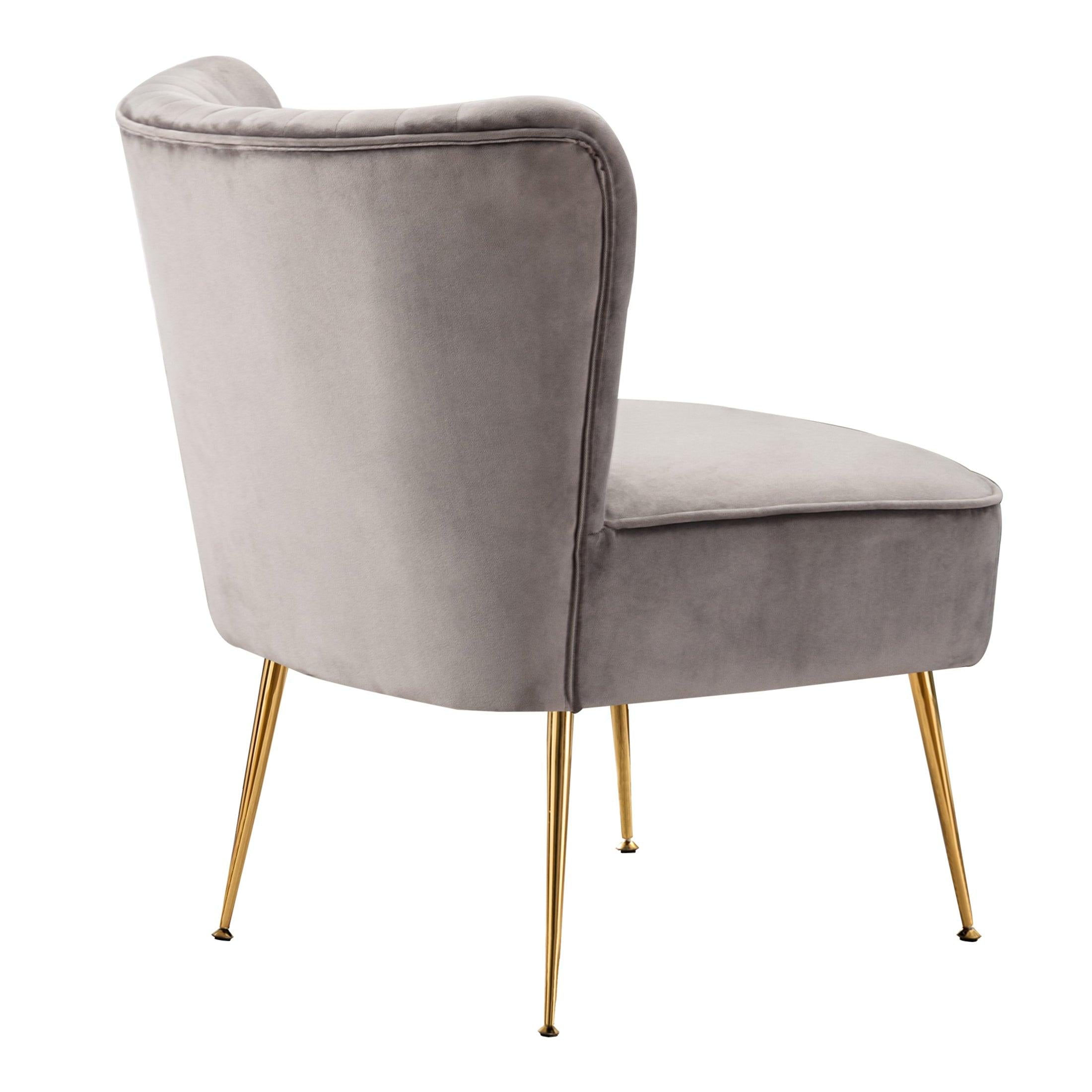 Alaia 25" Wide Tufted Velvet Accent Chair - Costaelm