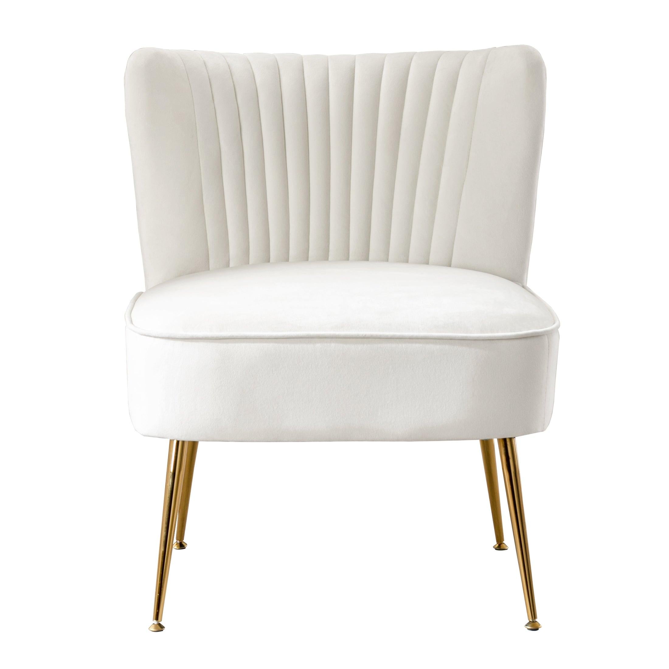 Alaia 25" Wide Tufted Velvet Accent Chair - Costaelm