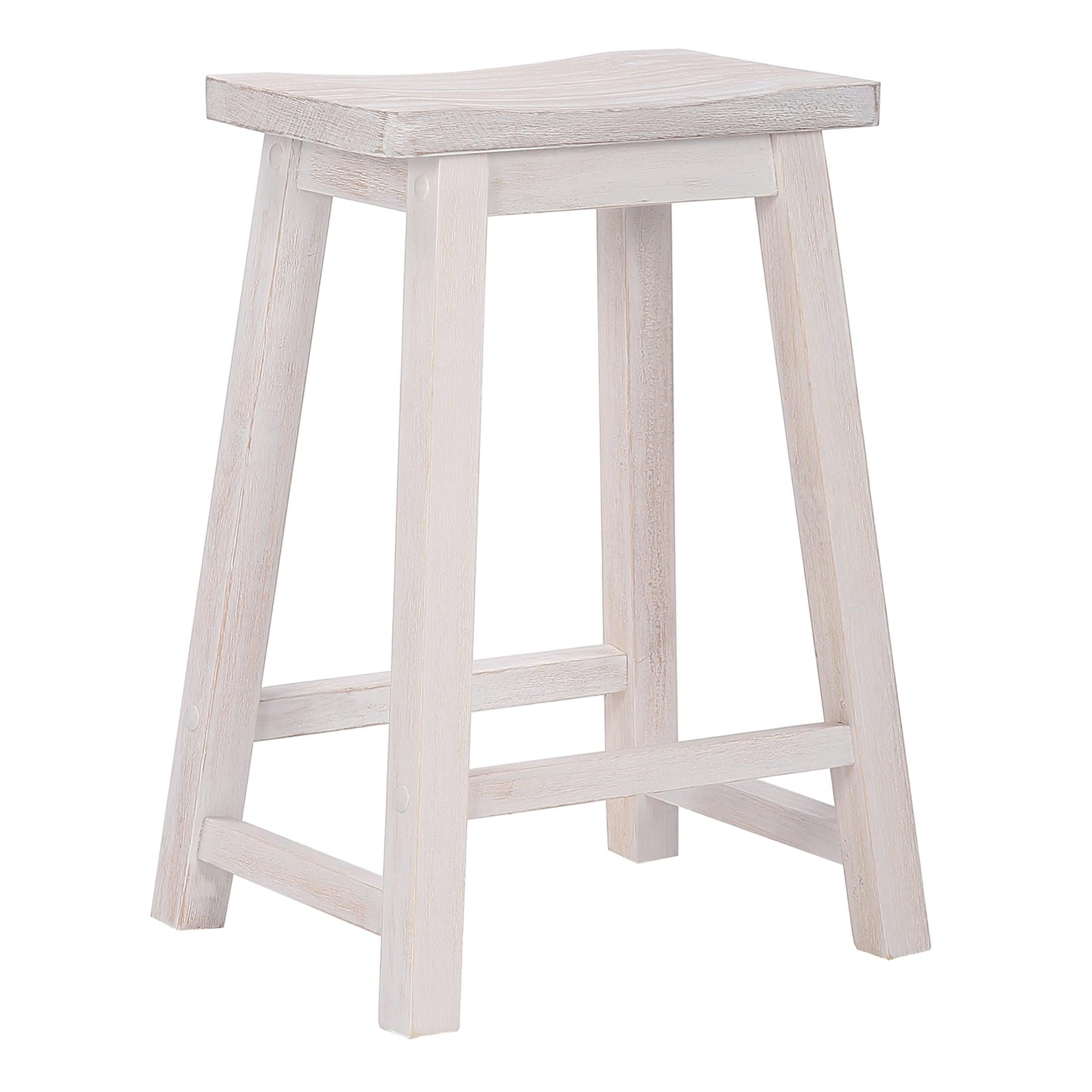 Arman  24" Inch Classic Wood Bar Stool - Costaelm