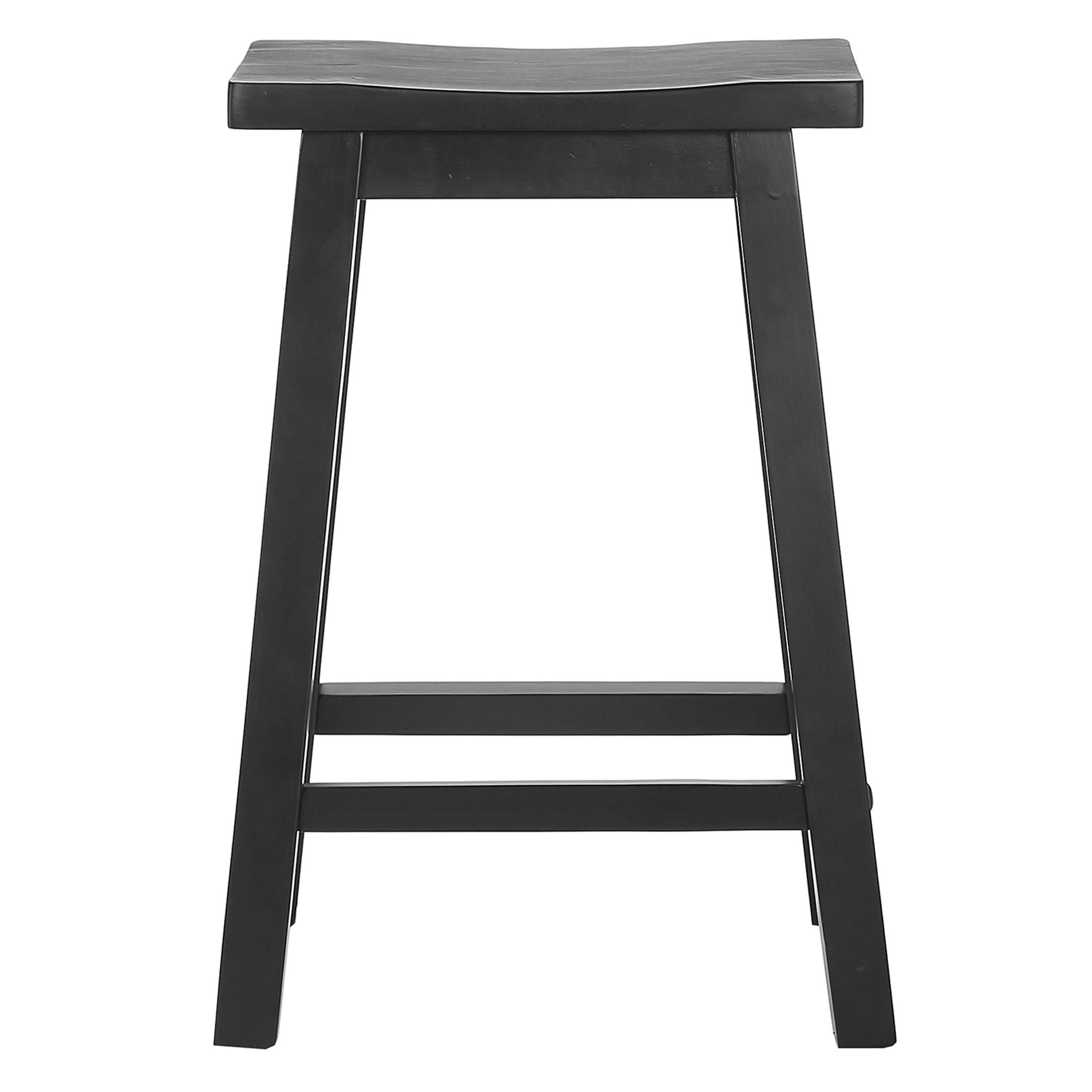 Arman 29" Inch Classic Counter Height Wood Bar Stool - Costaelm