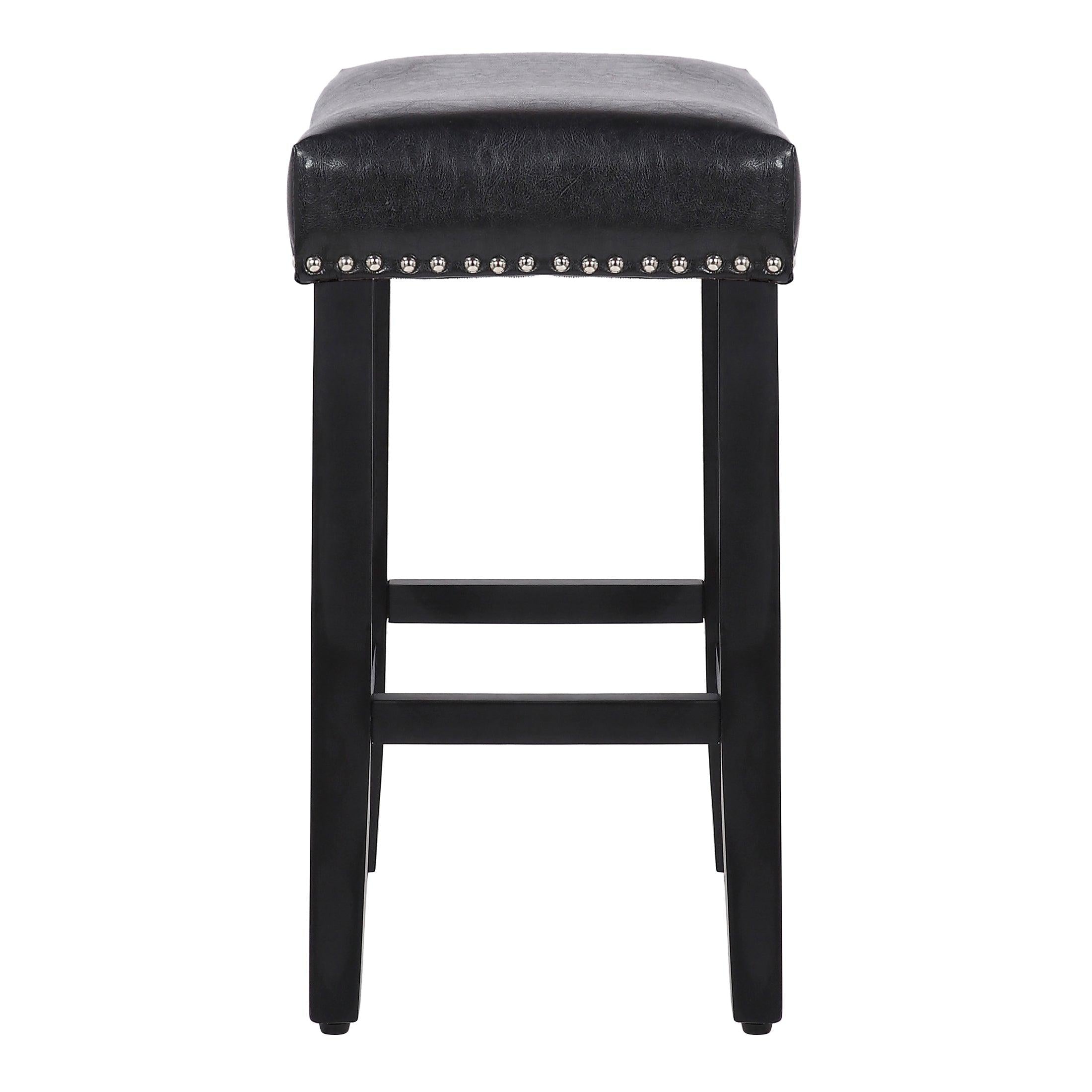 Bulmon 24" inch Upholstered Bar Stools (Set of 2) - Costaelm